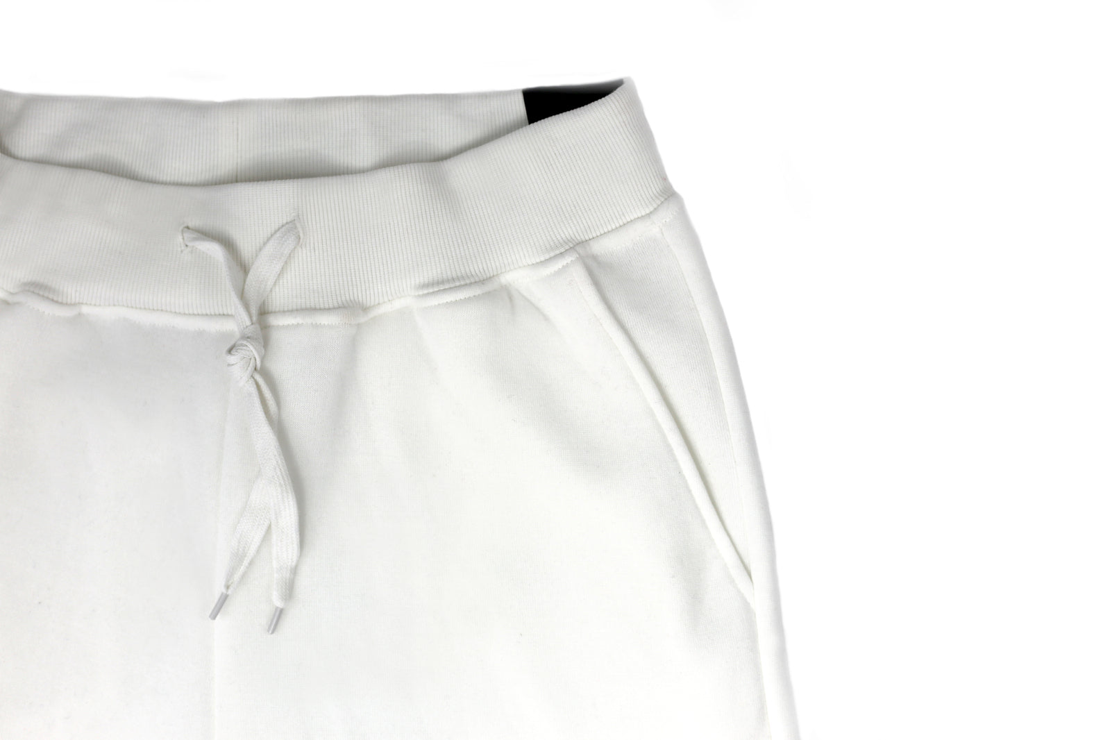 Mens Skinny Track Pants Joggers Trousers Gym Casual Sweat Cuffed Slim Trackies Fleece - White - XXL 5