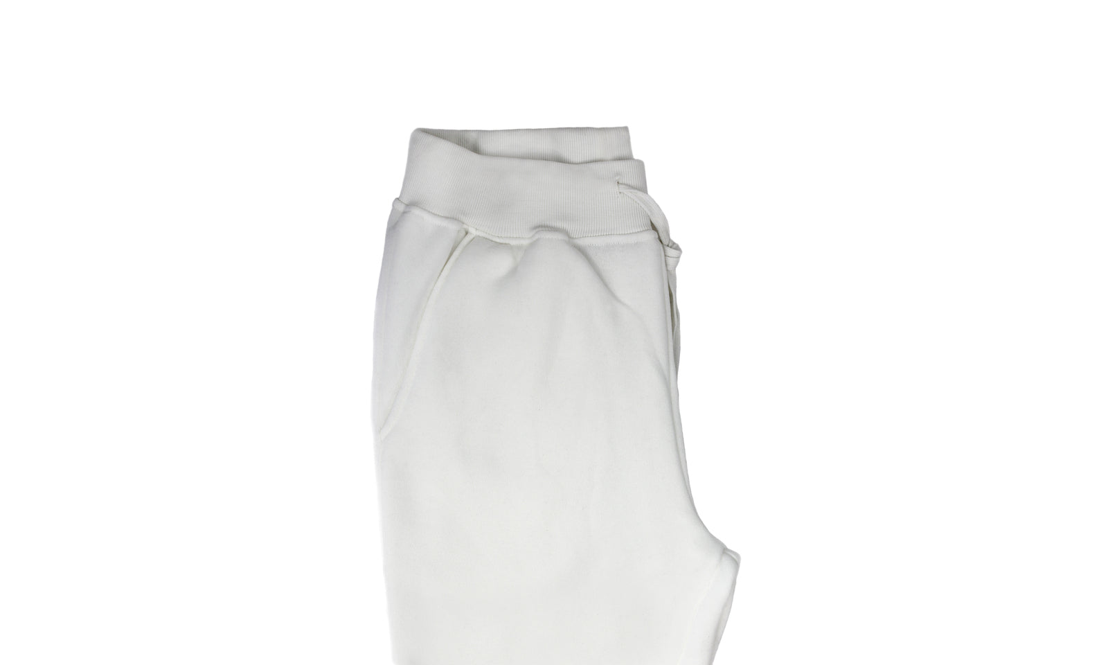 Mens Skinny Track Pants Joggers Trousers Gym Casual Sweat Cuffed Slim Trackies Fleece - White - XXL 8