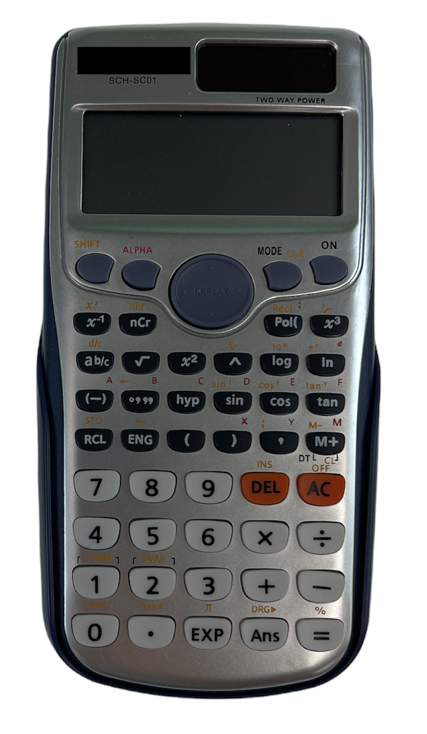 3x Scientific Calculator Universal Student Office Maths Mathematics School 3