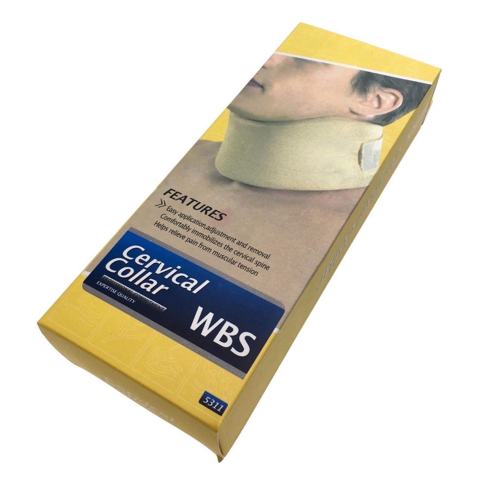 Shoulder Support Brace + Cervical Collar Neck Foam Brace Support Pain Relief 4