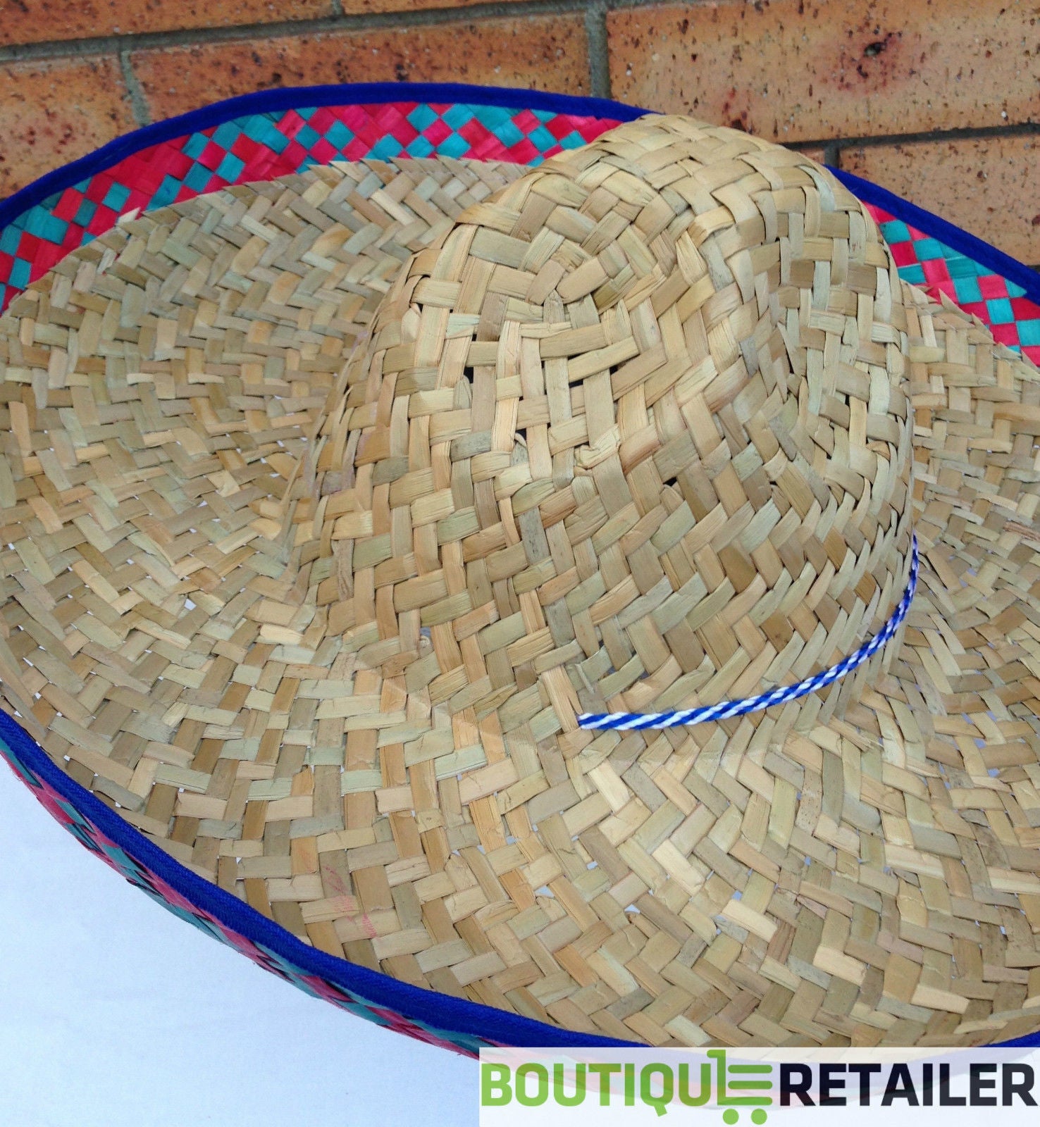 Mexican SOMBRERO Fancy Dress Straw Party Costume Hat Cap Spanish 3
