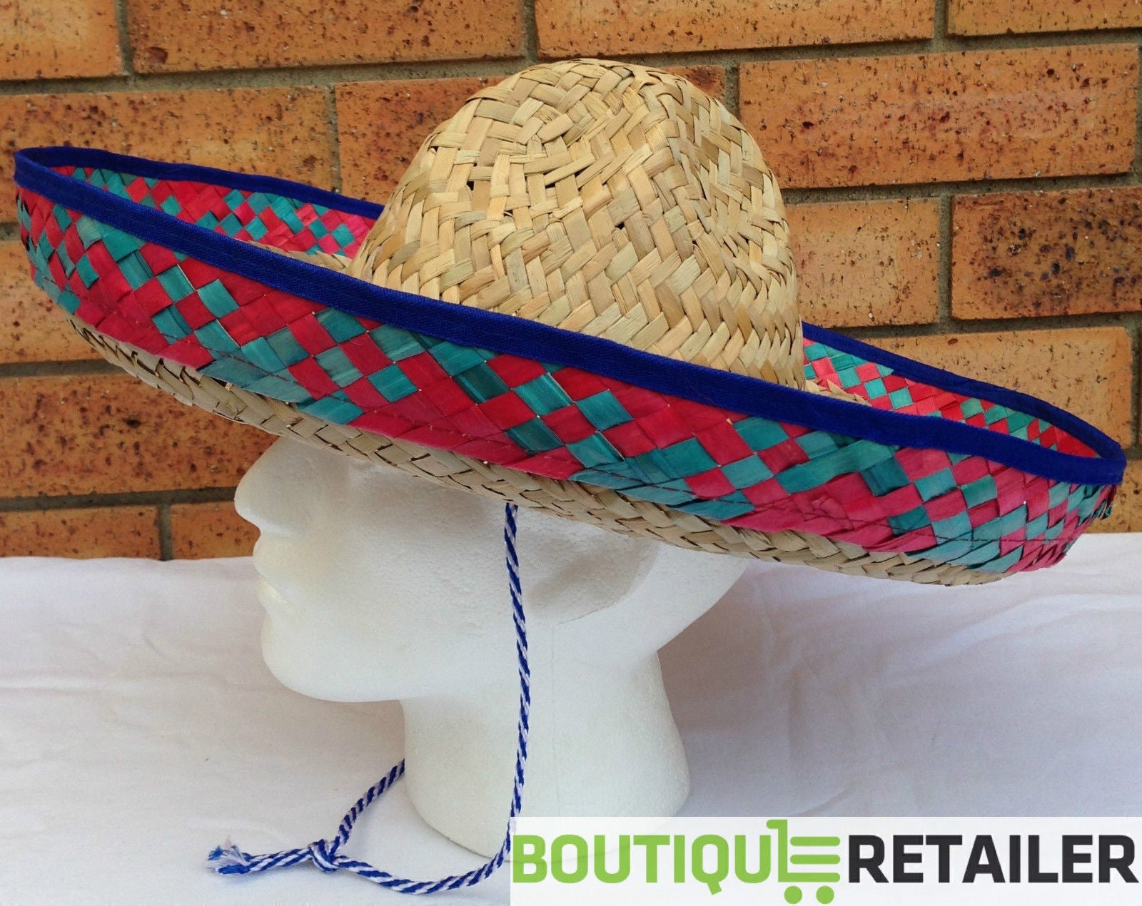 10x Mexican SOMBRERO Fancy Dress Straw Party Costume Hat Cap Spanish BULK 3
