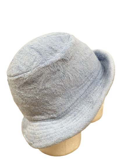 Stingy Brim Terry Towelling Bucket Hat Daggy Fishing Camping Lad Cap 100% COTTON - Sky Blue - S/M 3