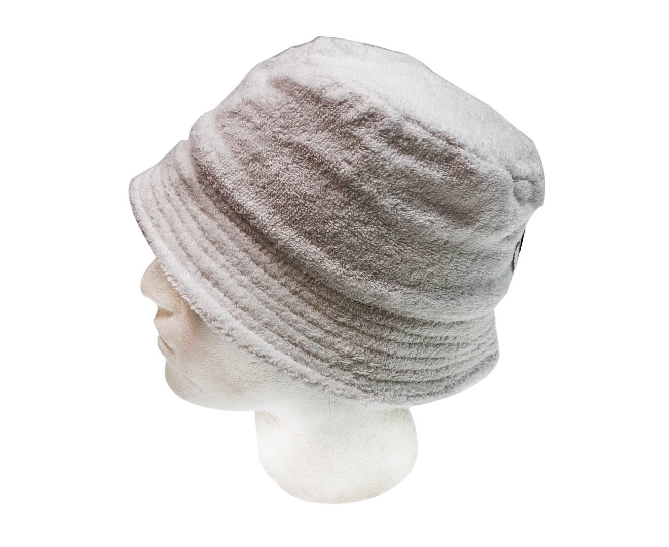 Stingy Brim Terry Towelling Bucket Hat Daggy Fishing Camping Lad Cap 100% COTTON - White - XXL 3