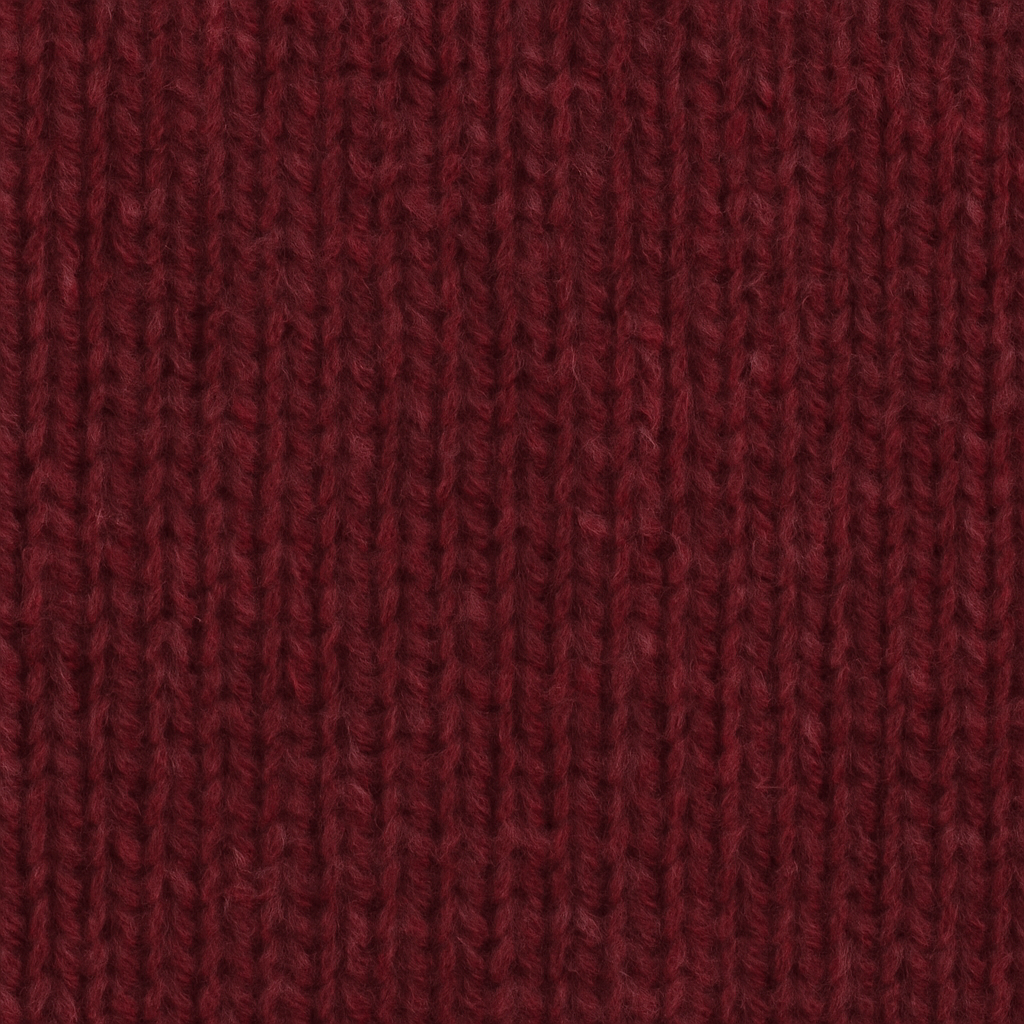100% SHETLAND RAGG WOOL CREW Round Neck Knit JUMPER Pullover Mens Sweater Knitted - Burgundy - XXL 4
