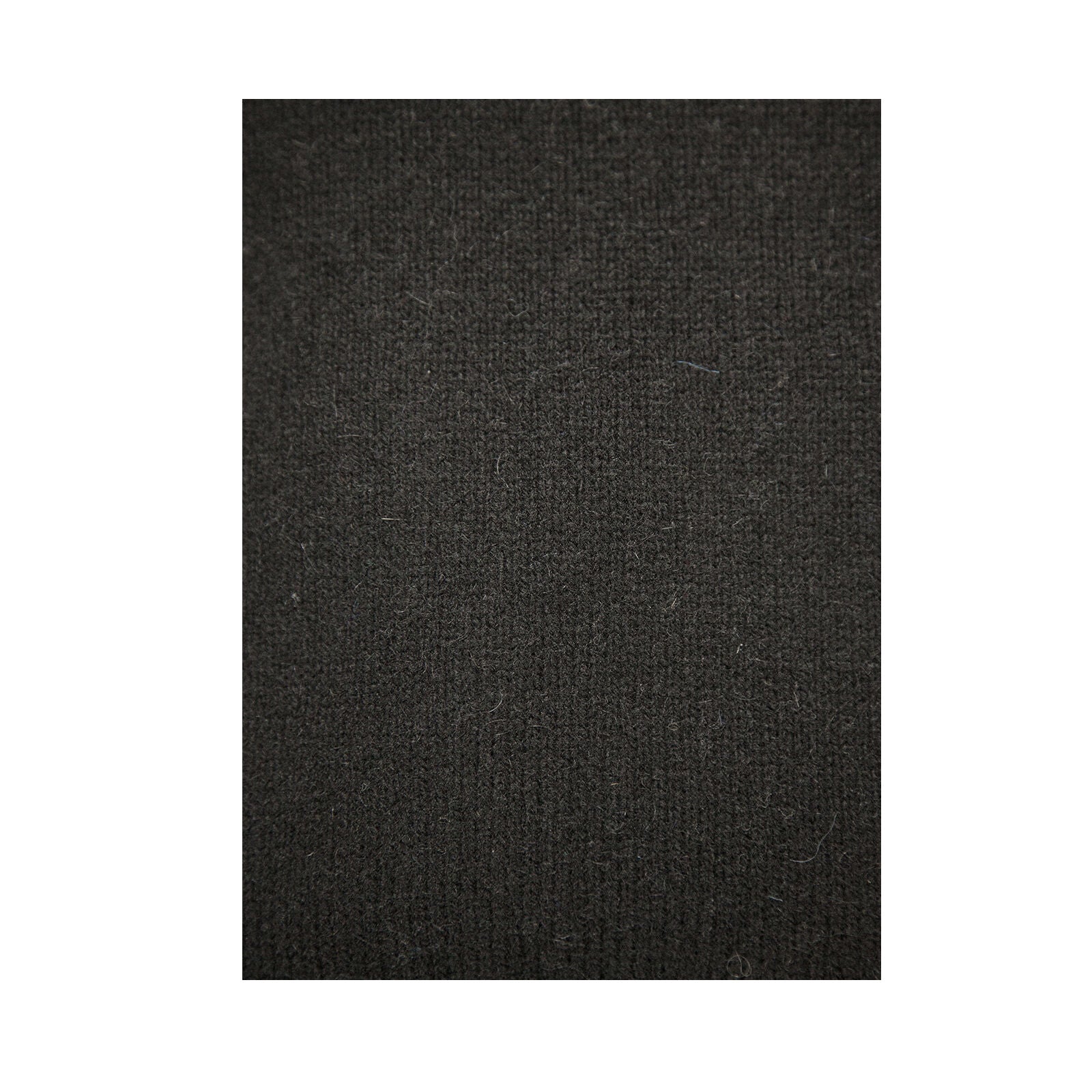 100% SHETLAND RAGG WOOL CREW Round Neck Knit JUMPER Pullover Mens Sweater Knitted - Plain Black - M 7