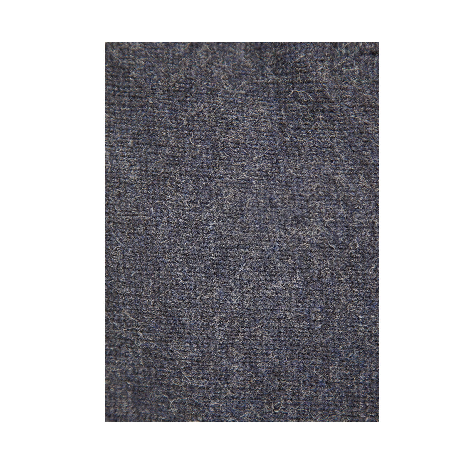 100% SHETLAND RAGG WOOL Half Zip Up Knit JUMPER Pullover Mens Sweater Knitted - Denim Blue (45) - 3XL - S 6