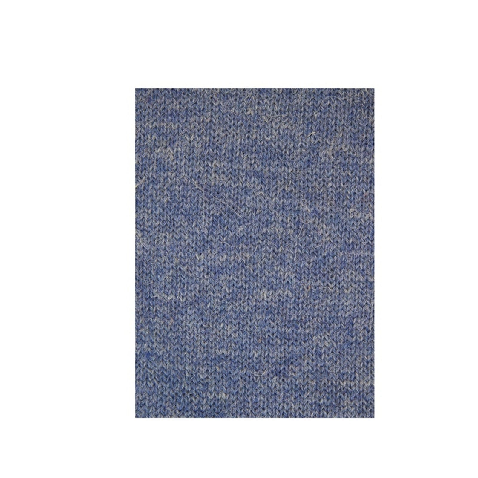 100% Shetland Ragg Wool V Neck Knit Jumper Pullover Mens Sweater Knitted - Sky - XL 7
