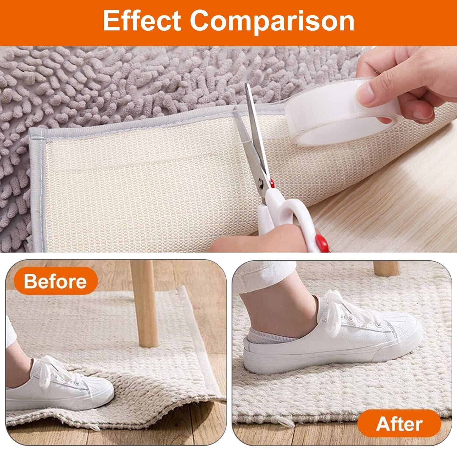 Double-Sided Nano Mounting Tape Traceless Clear Adhesive Invisible Gel 2M x 20mm 3