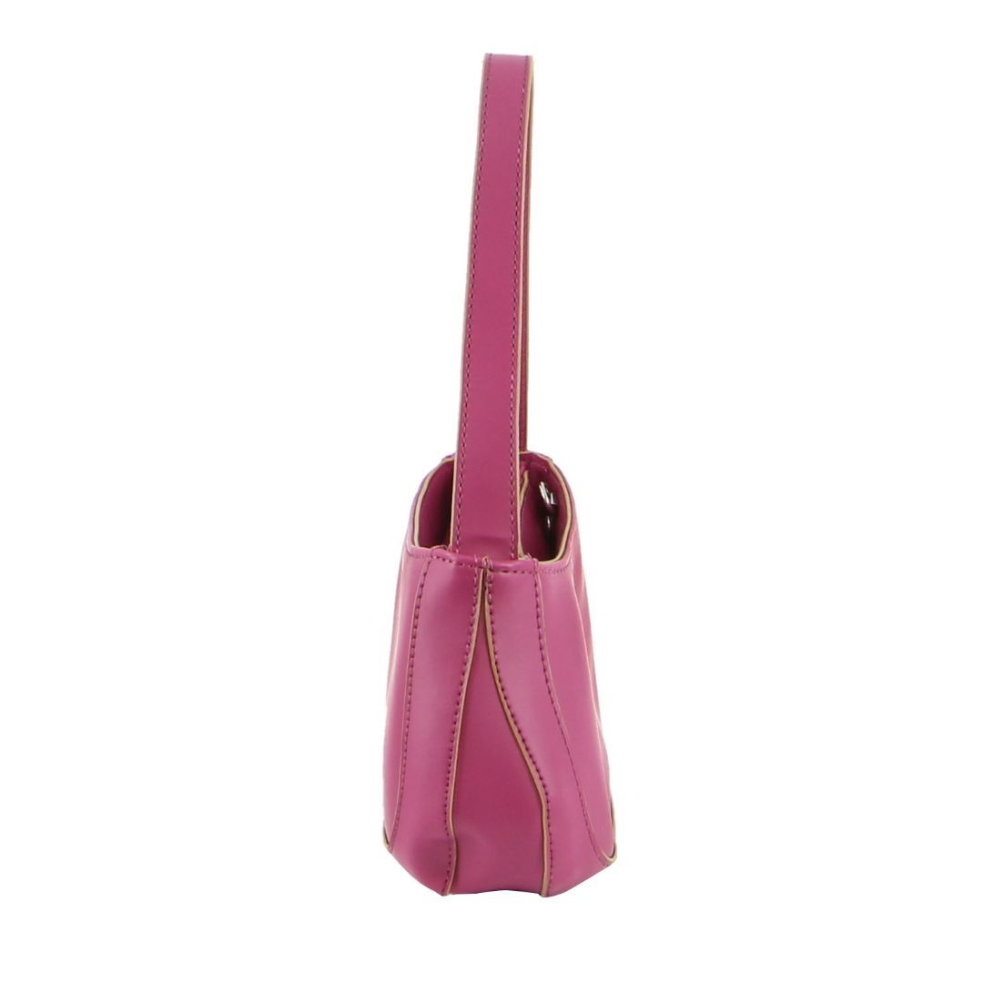 Milleni Mini Fashion Handbag Bag in Magenta 4