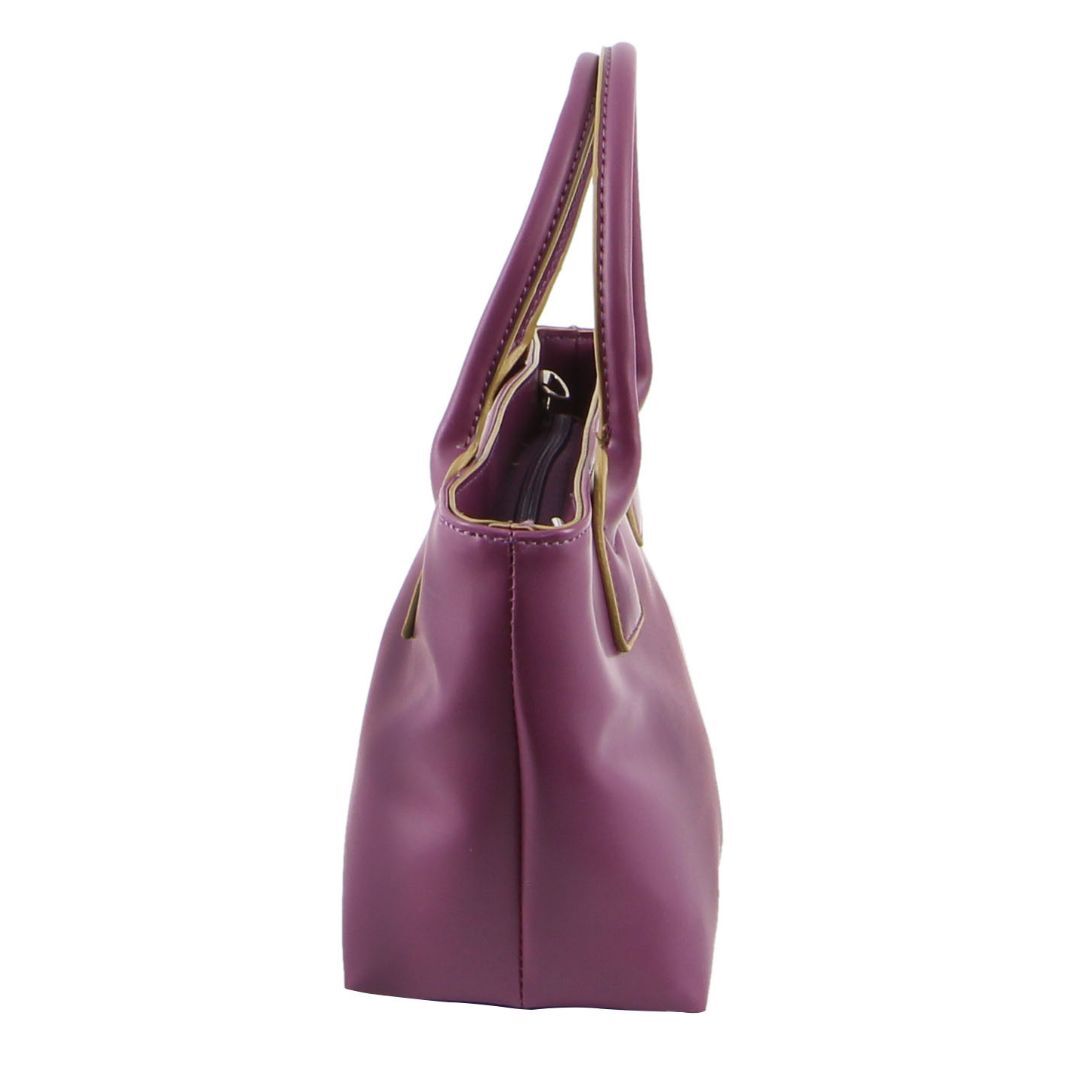 Milleni Mini Handbag Bag in Plum 3