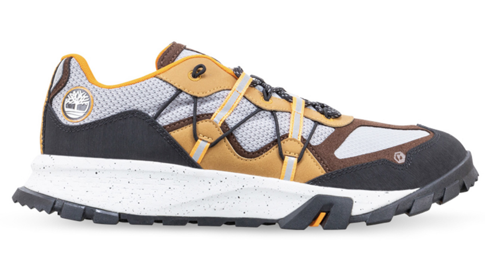 Timberland Mens Garrison Trail Hiking Sneakers Shoes Trekking Runners - Grey Mesh/Brown - US 10 4