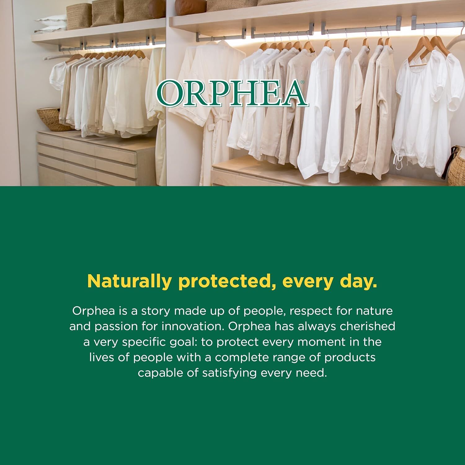 Orphea 12pcs Clothes Protector Natural Lavender Scented Strips for Drawers/Closets 6