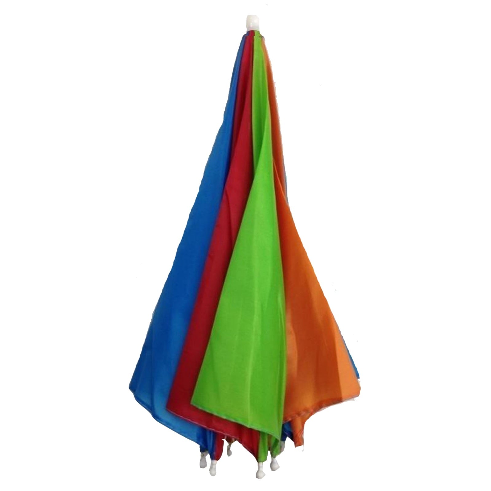 2-pc-Set Rainbow Umbrella Hat + 70s Fake Moustache Costume Props Novelty Fancy 4