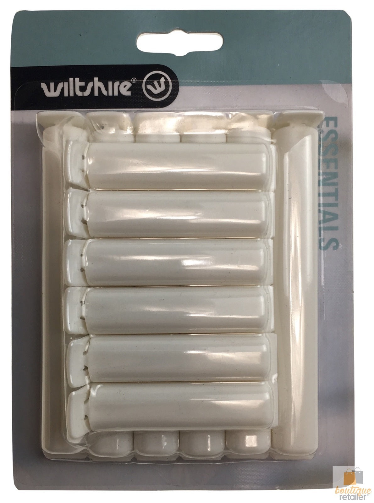 Pack of 12 WILTSHIRE BAG CLIPS Food Storage Sealing Sealer Snack Clamp Peg 5