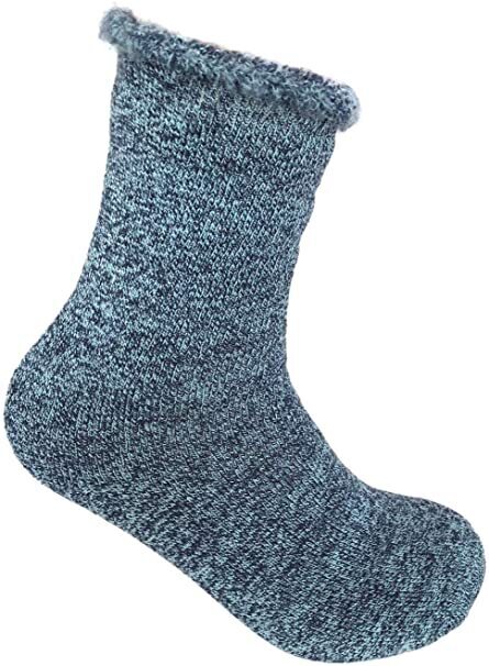 3 Pair Womens THICK THERMAL HEATED SOCKS Warm Winter Comfort Work Sox Ski Ladies 7