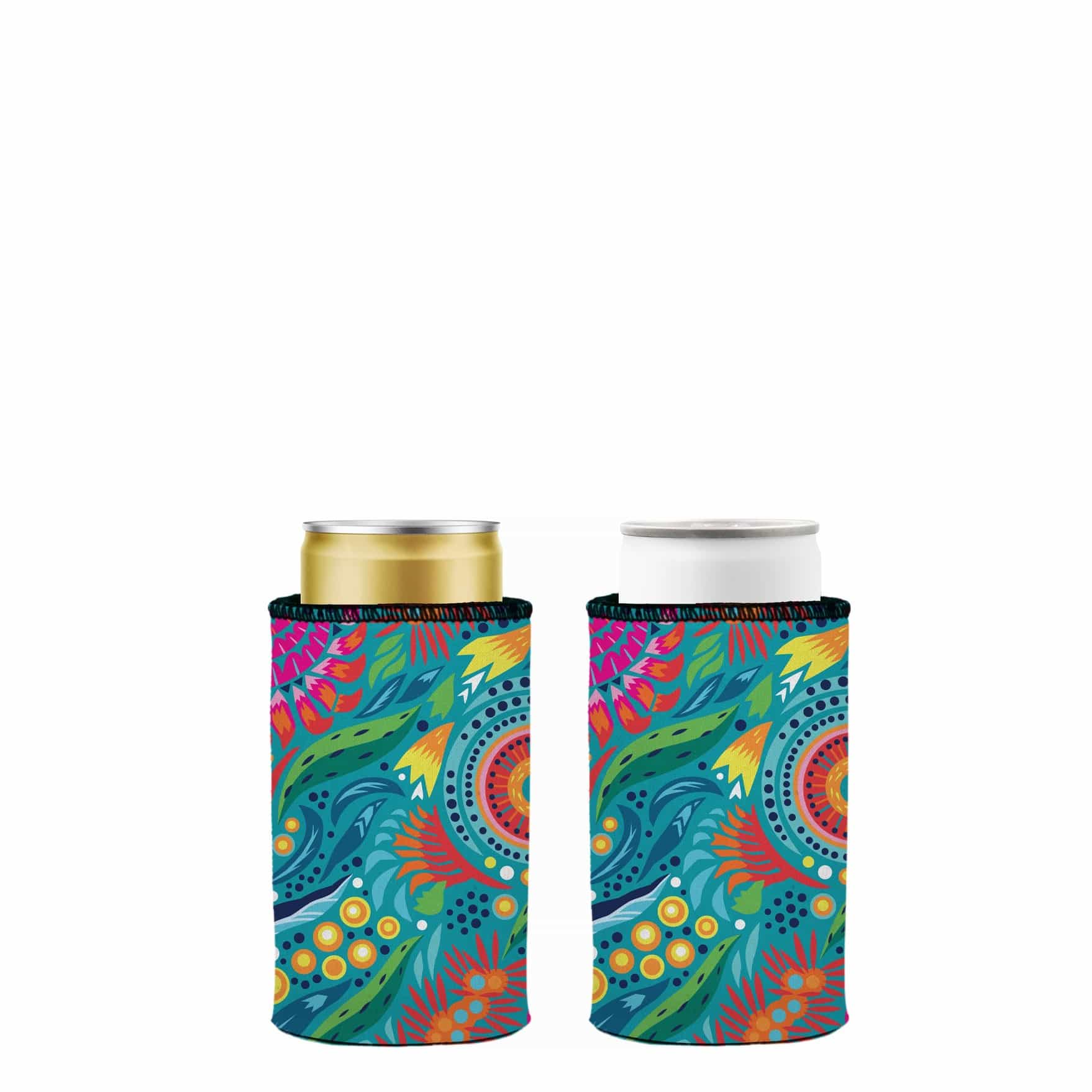 Australian Flowers II Stubby Cooler 2-Pack - Standard