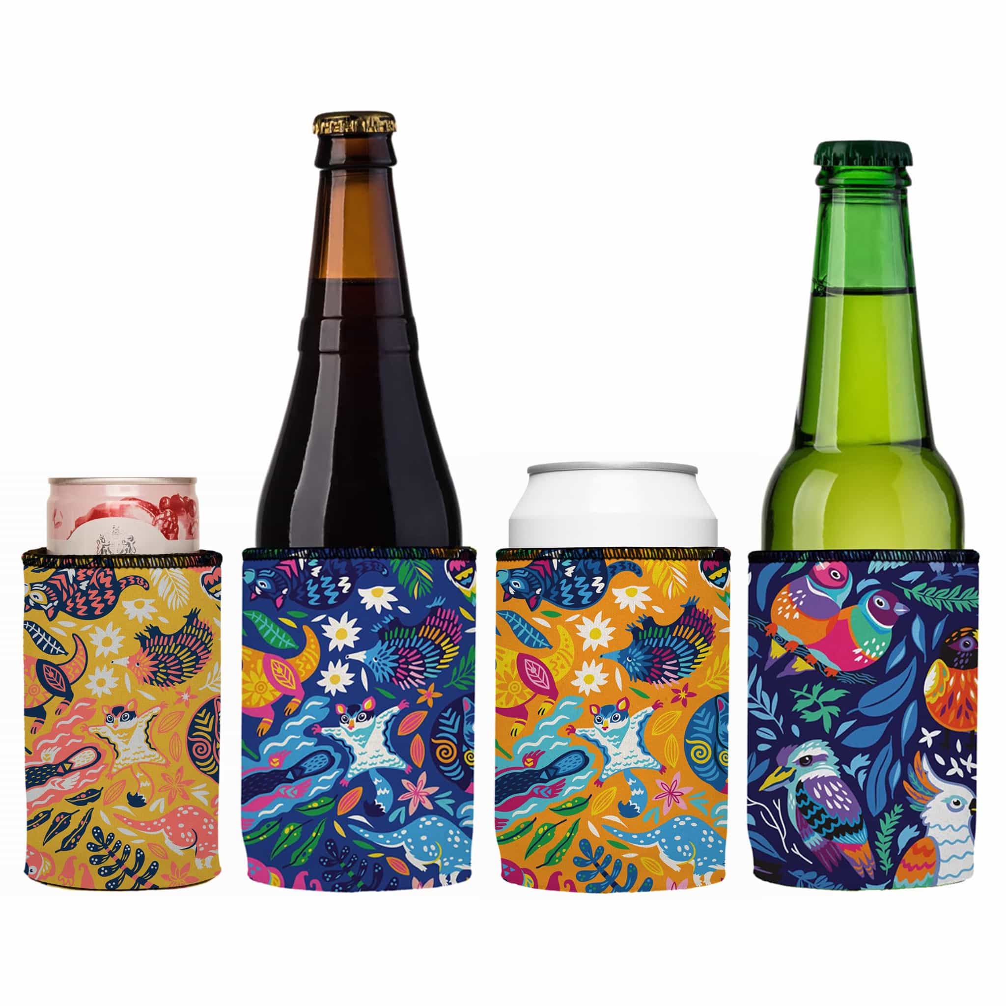 Wombat Magic Stubby Cooler 4-Pack - Standard 3