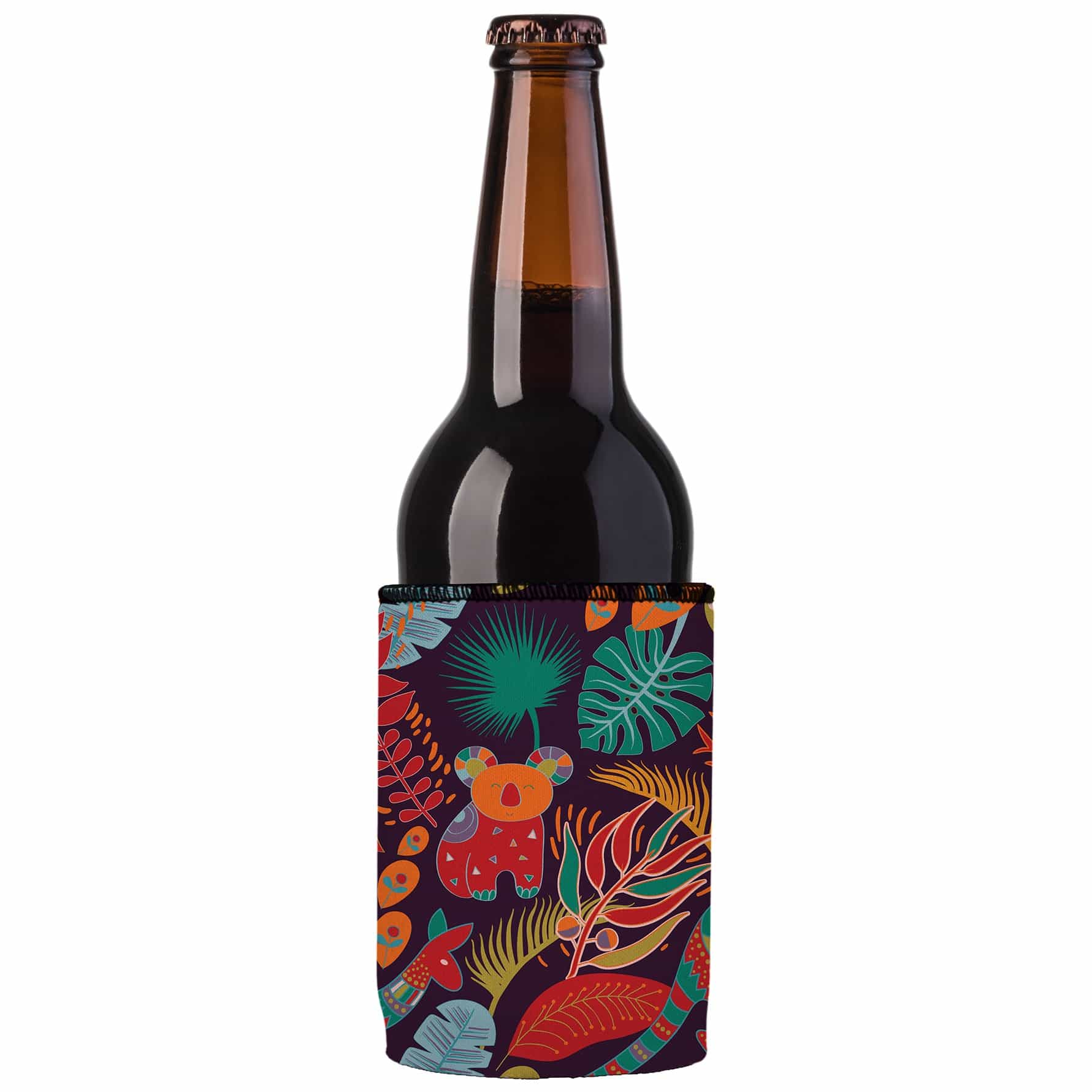 Australian Animals Stubby Cooler - Standard 6