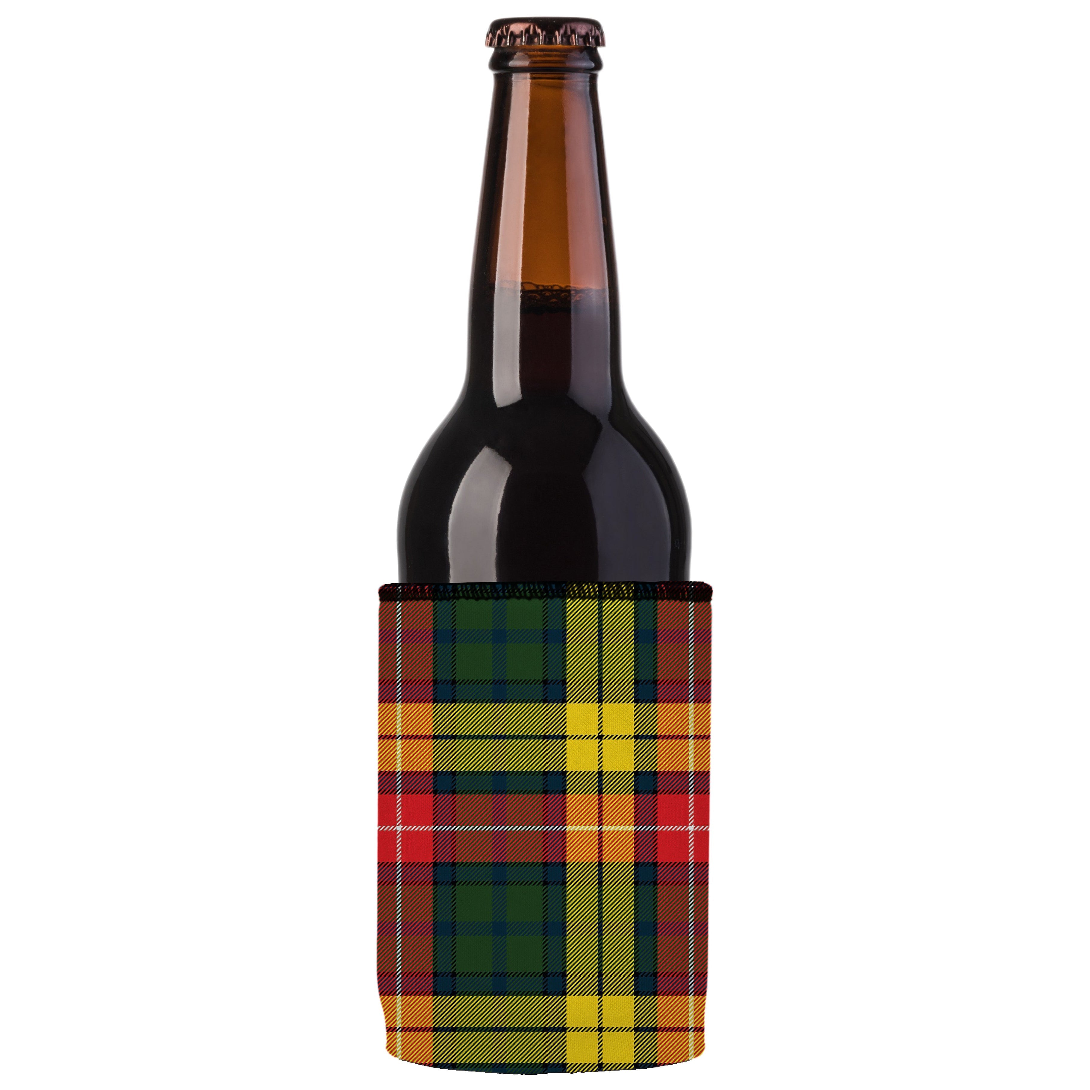 Tartan Print Stubby Cooler 2-Pack - Standard 3