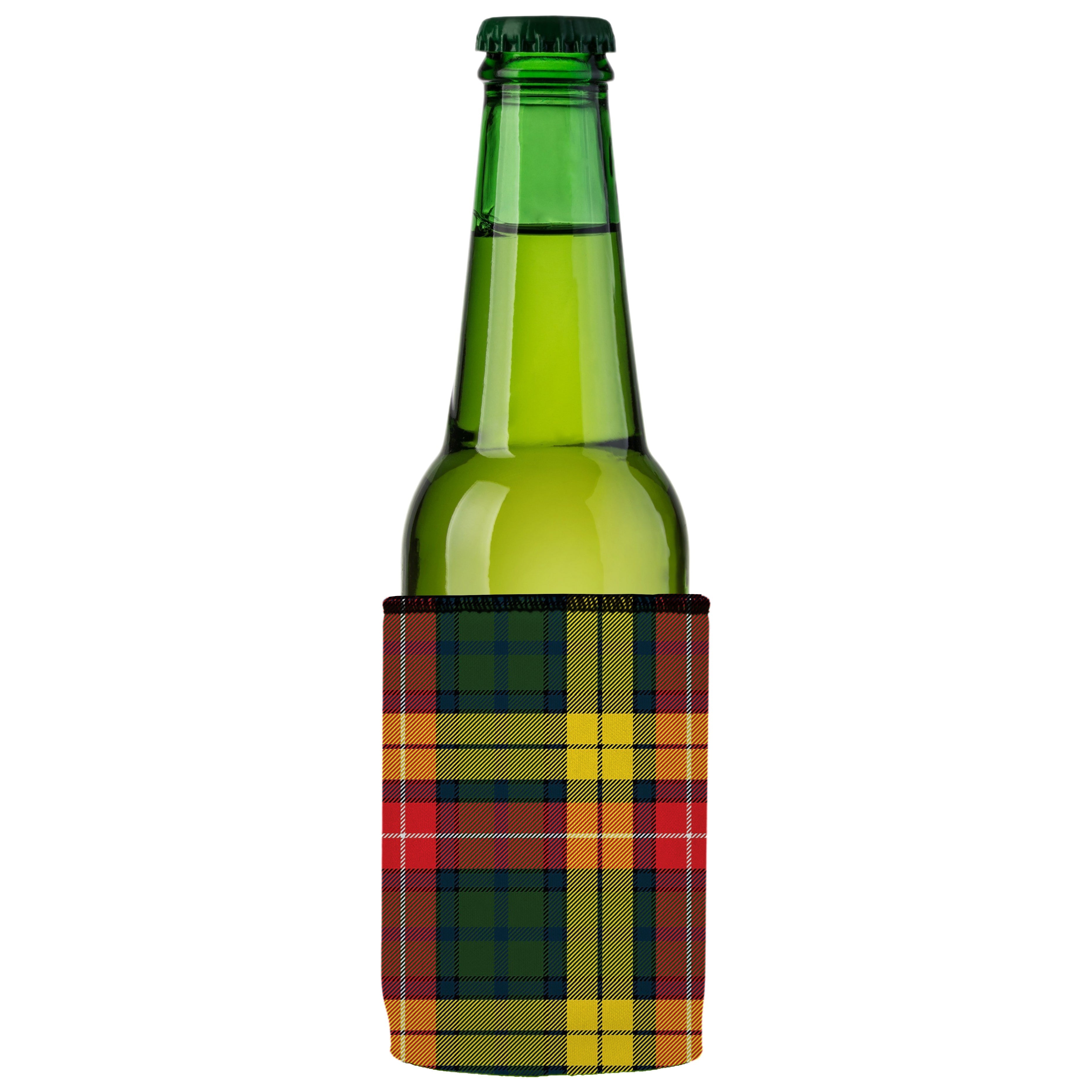 Tartan Print Stubby Cooler 2-Pack - Standard 4