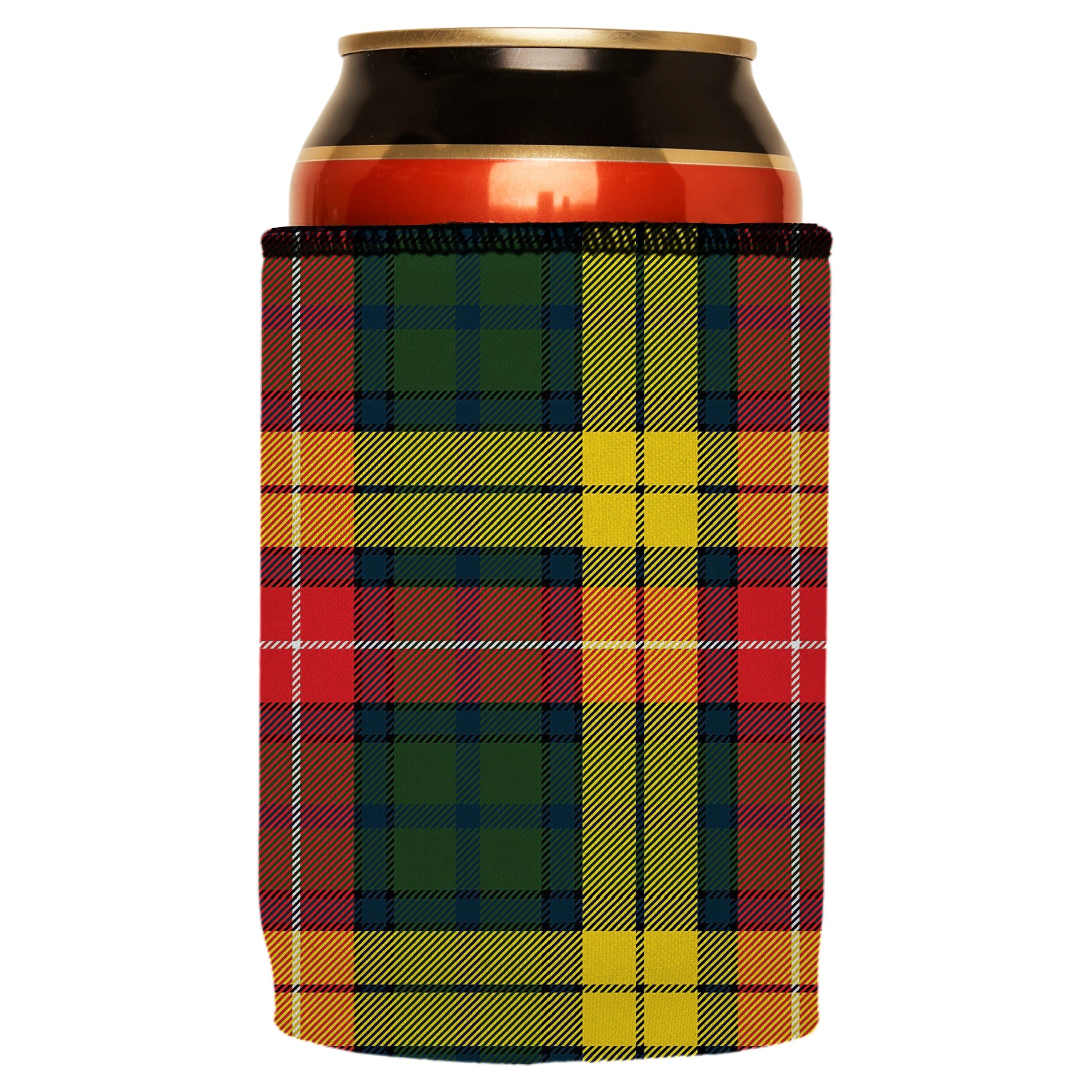 Tartan Print Stubby Cooler - Standard 6