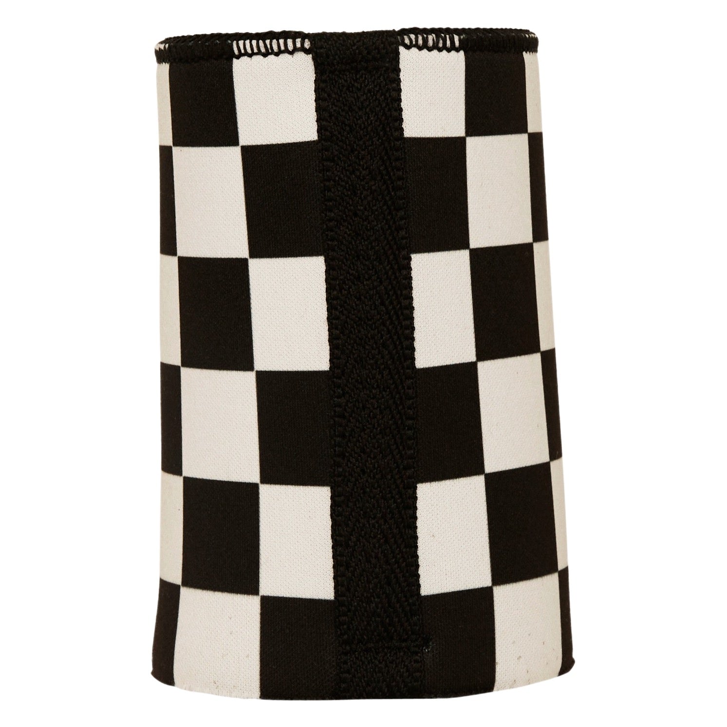 Large Checkerboard Stubby Cooler - Standard 4