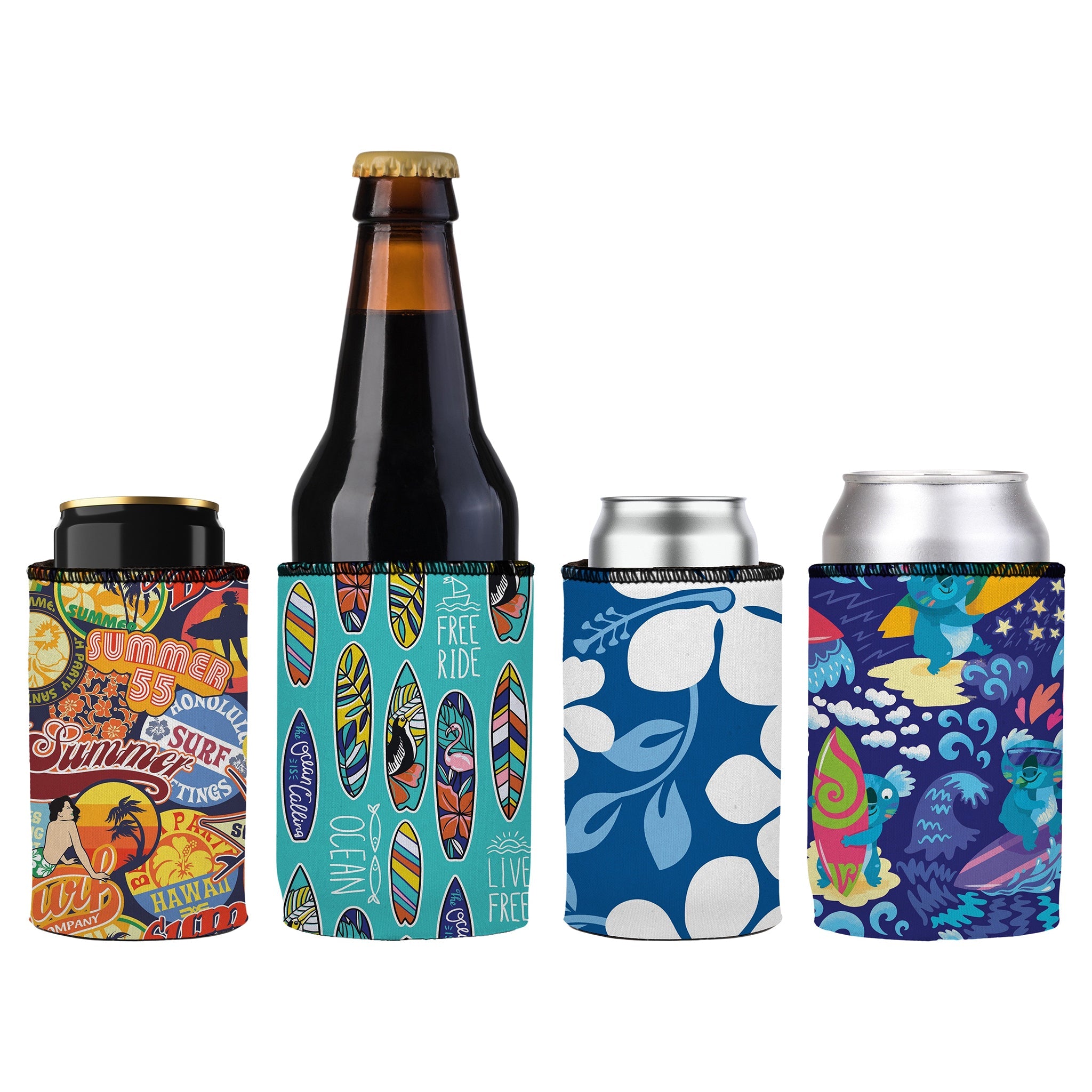 Aloha Stubby Cooler 4-Pack - Standard