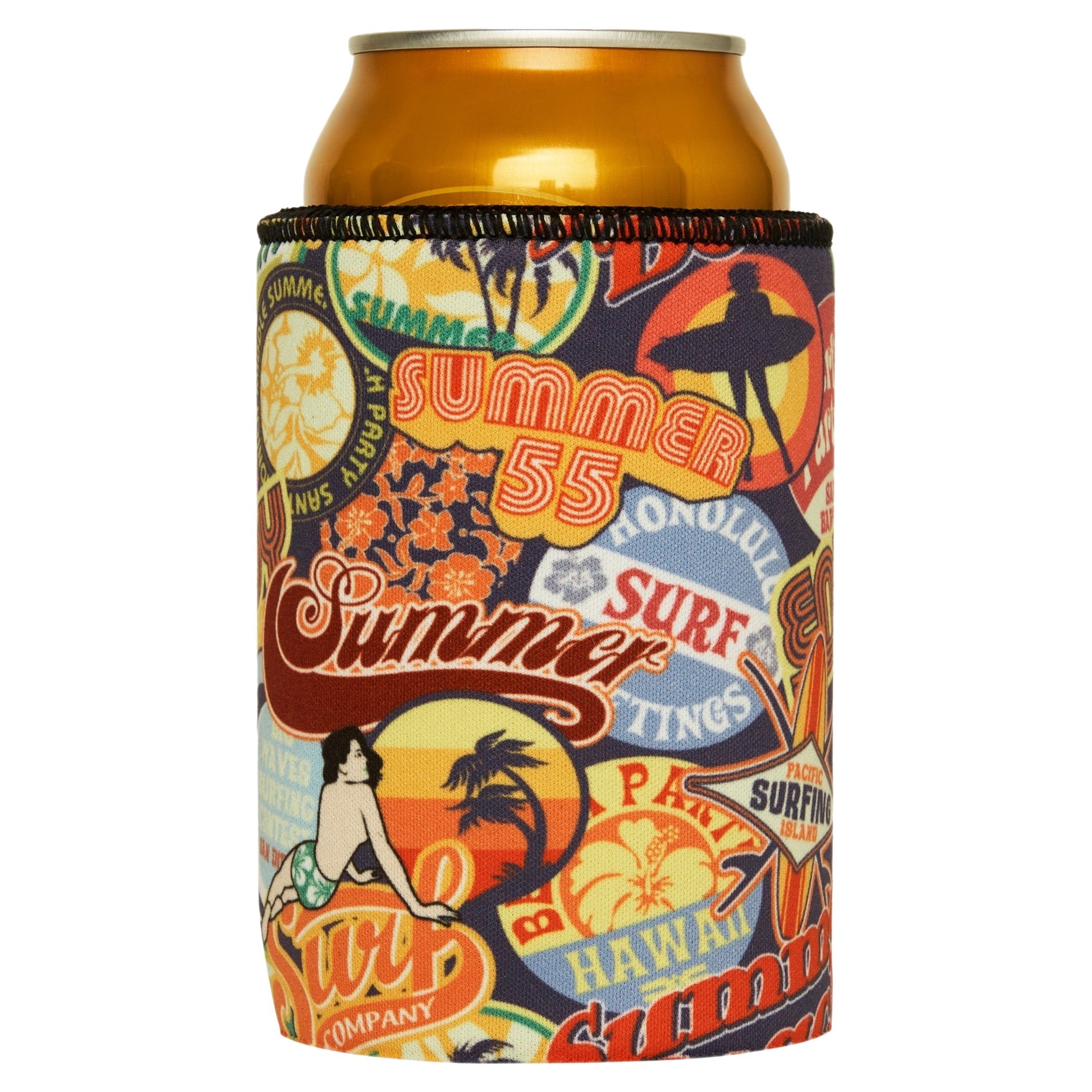 Vintage Summer Stubby Cooler - Standard 5