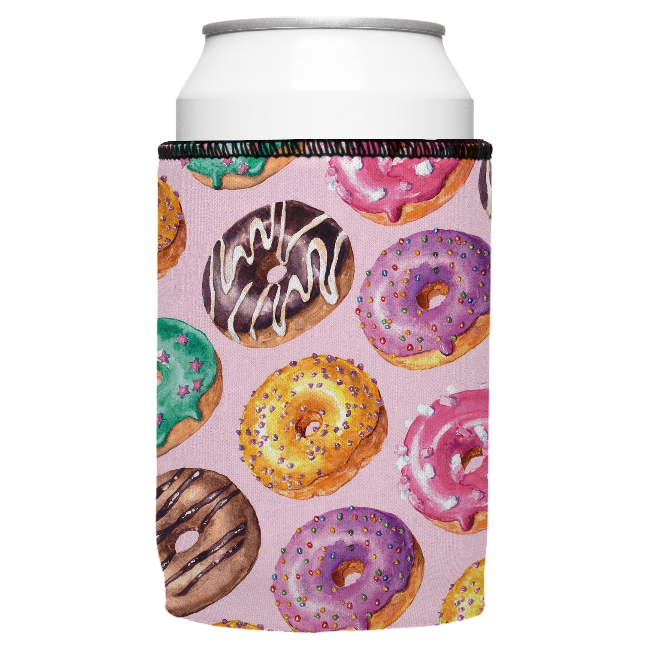Donuts Go Nuts Stubby Cooler 2-Pack - Standard 3