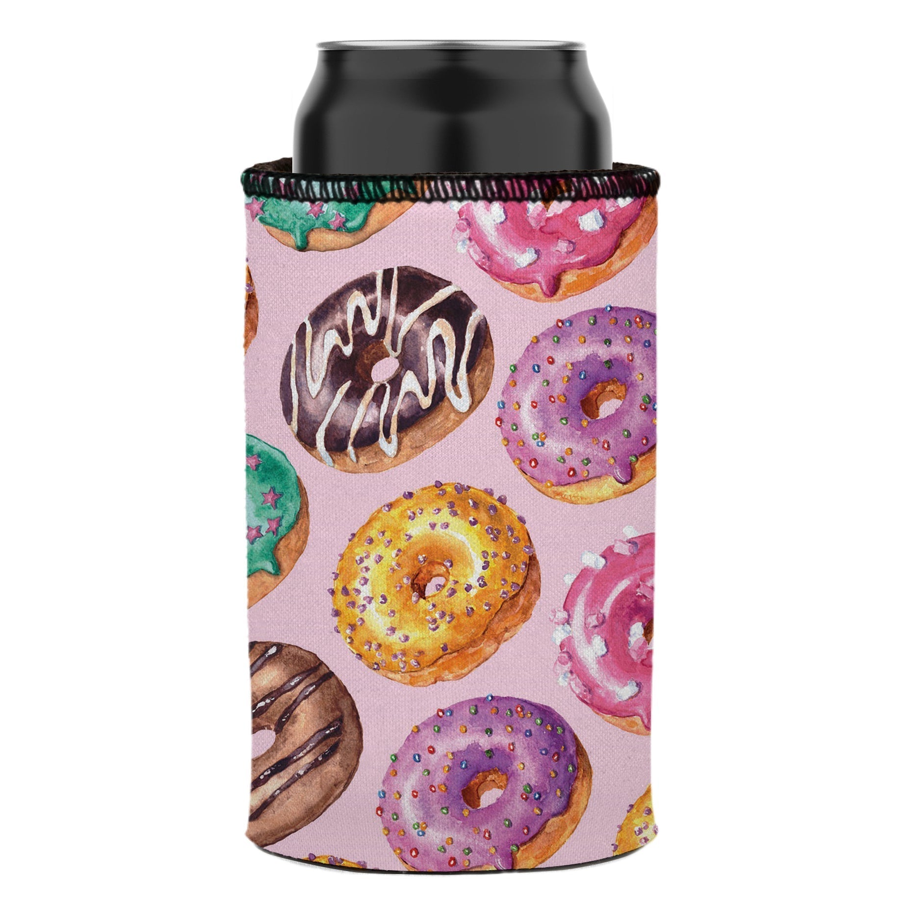 Donuts Go Nuts Stubby Cooler 2-Pack - Standard 4