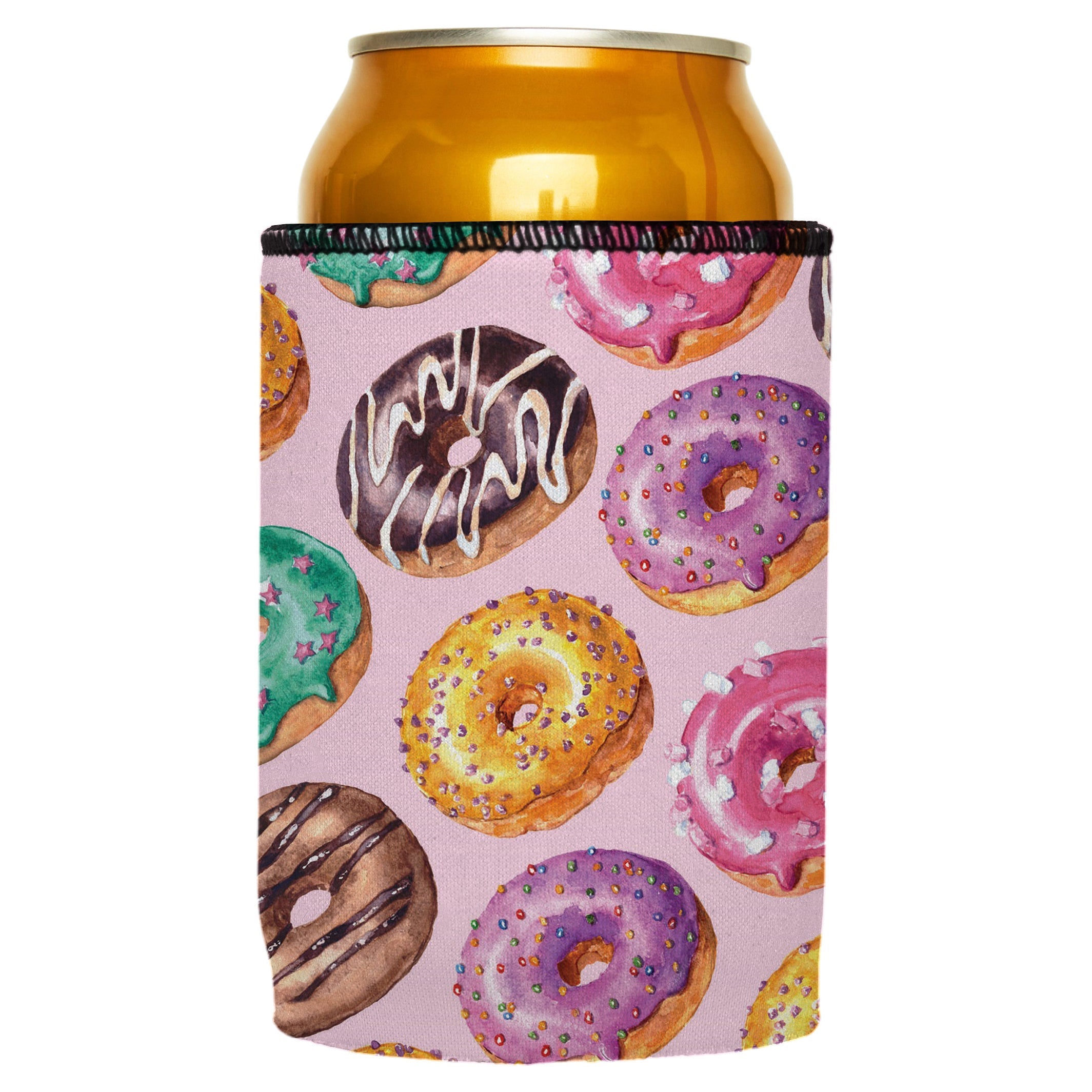 Donuts Go Nuts Stubby Cooler - Standard 5