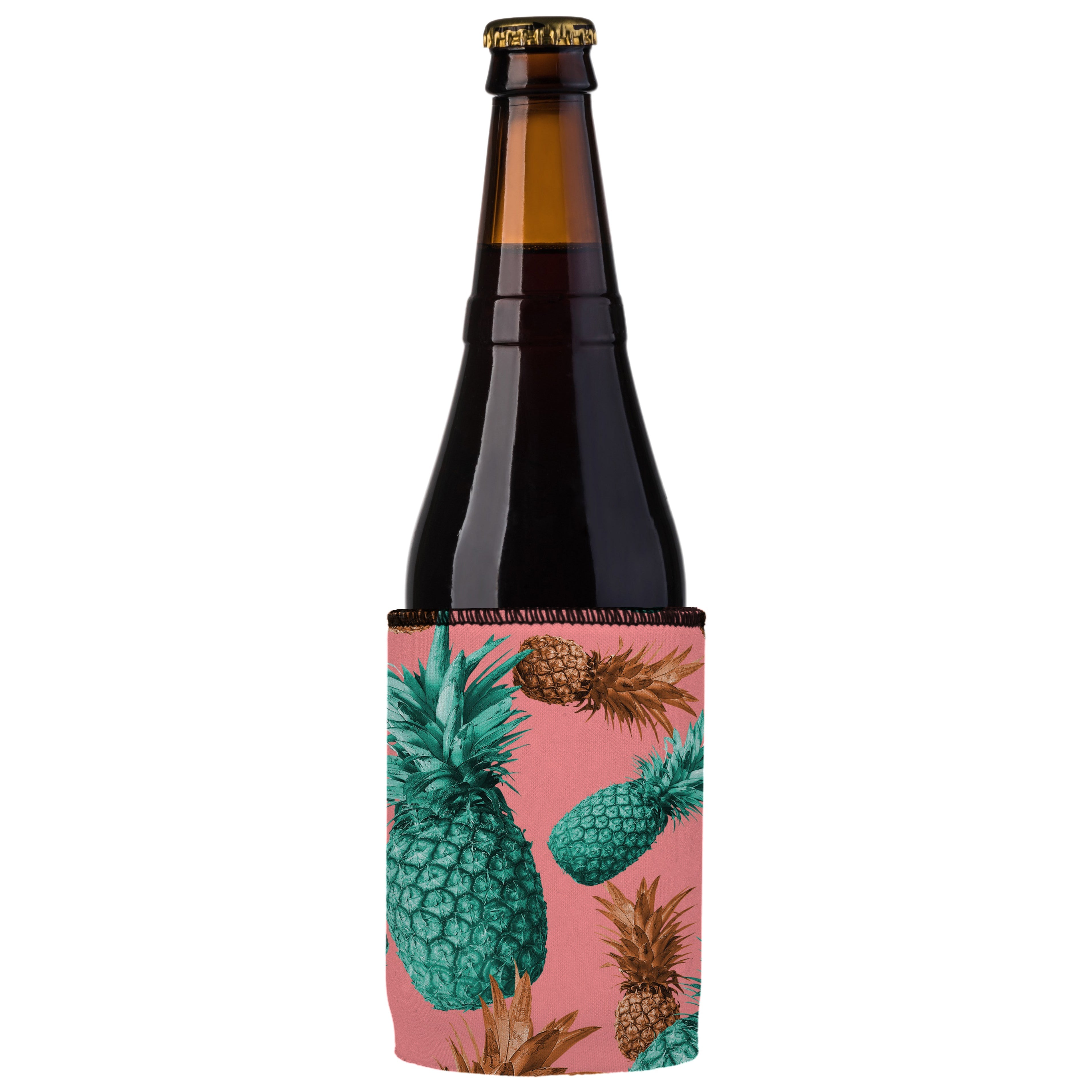 Mmm Pineapples Yummy Stubby Cooler - Standard 5