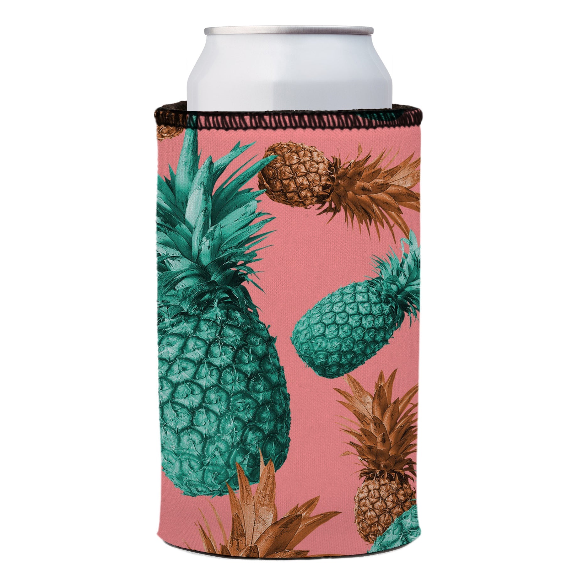 Mmm Pineapples Yummy Stubby Cooler - Standard 7