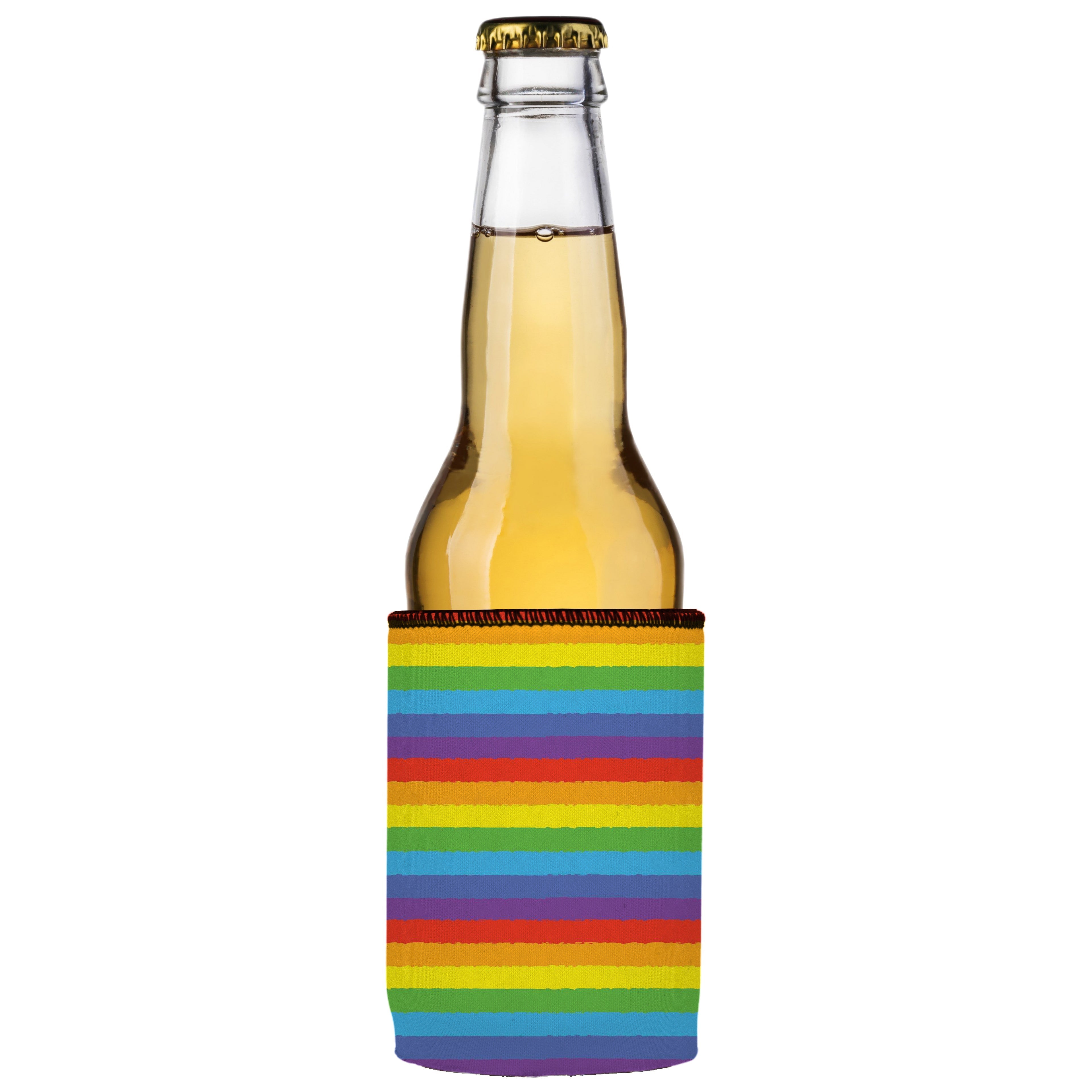 LGBTQ Pride Flag Stubby Cooler 2-Pack - Standard 3