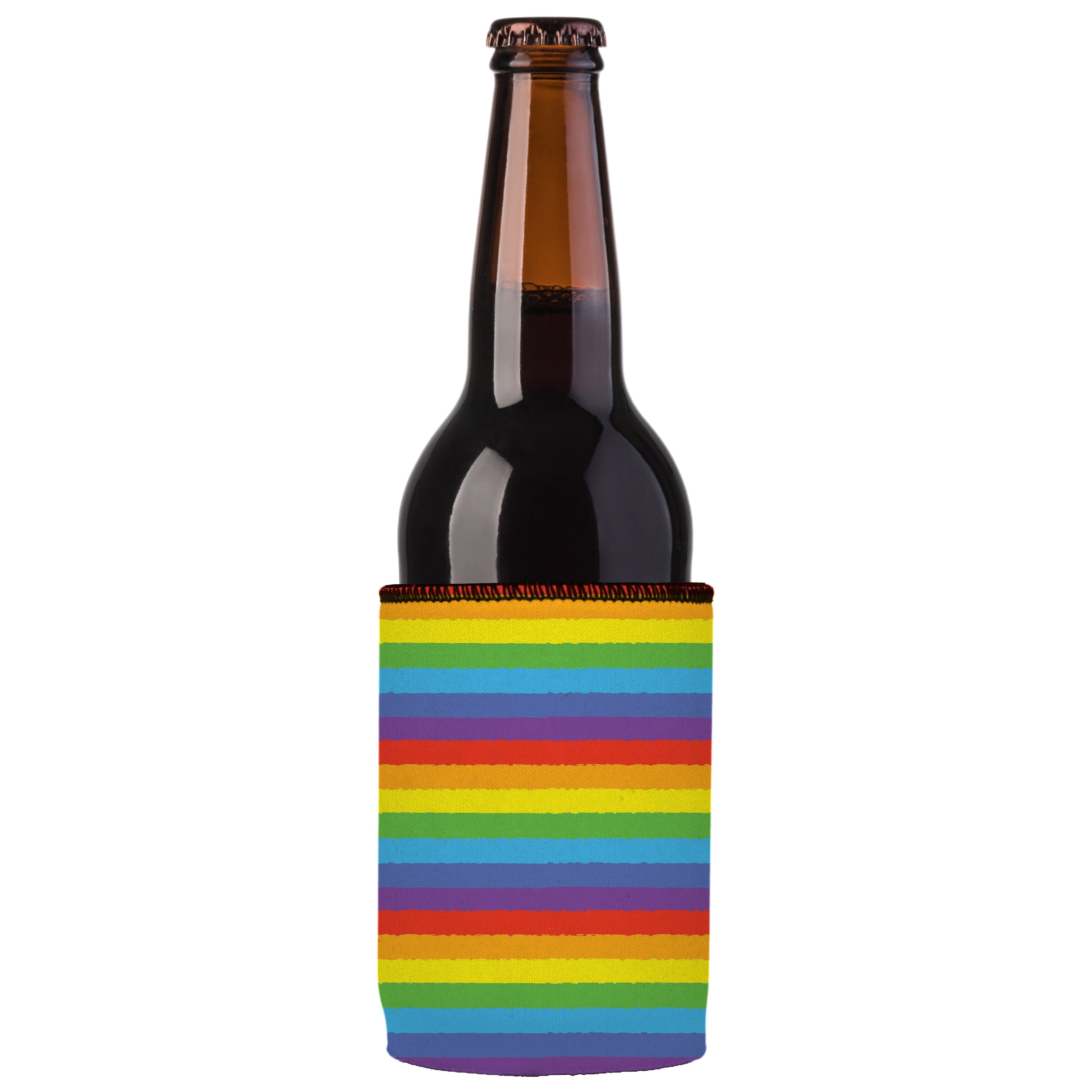 LGBTQ+ Pride Flag Stubby Cooler - Standard 5