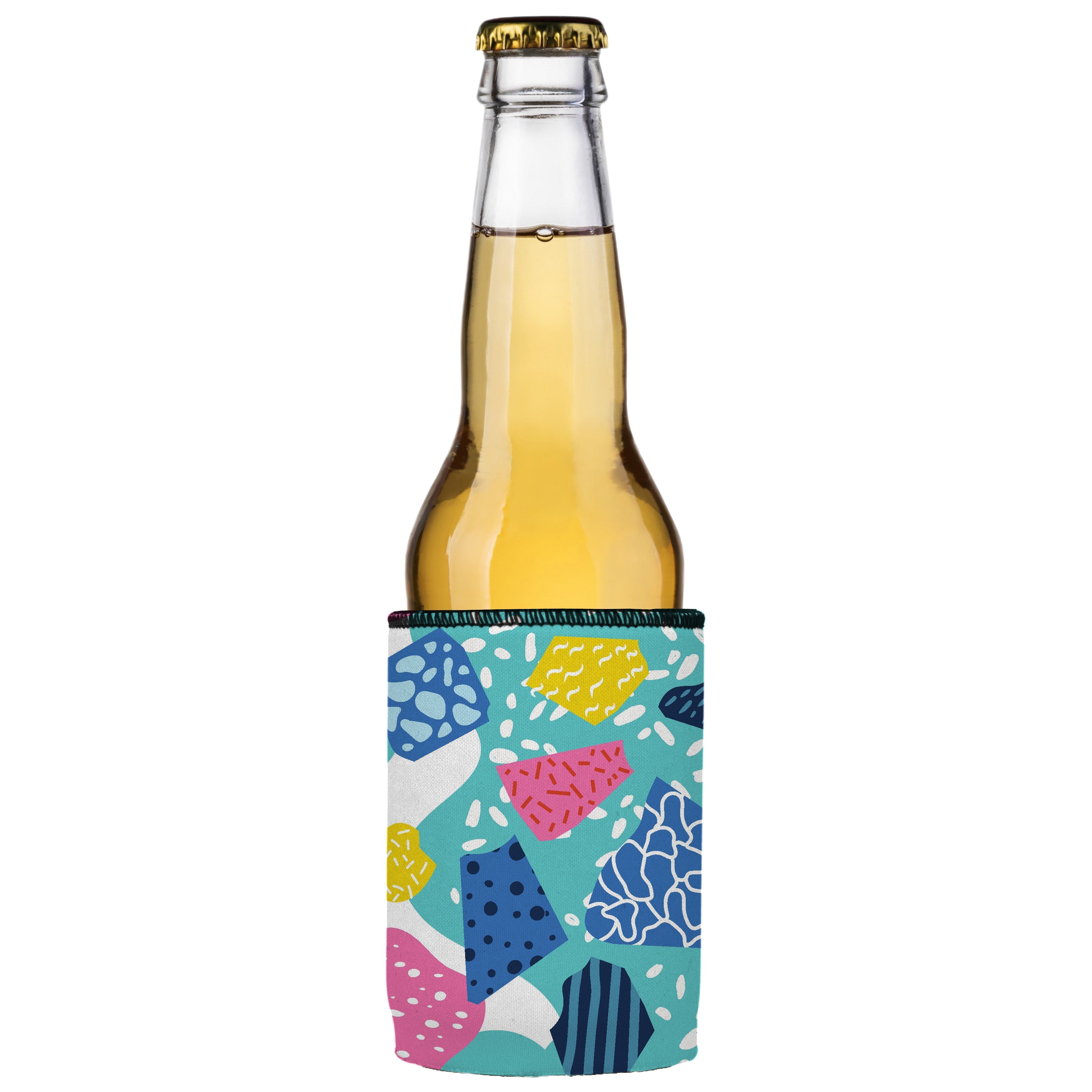 80s Abstract Stubby Cooler 2-Pack - Standard 3
