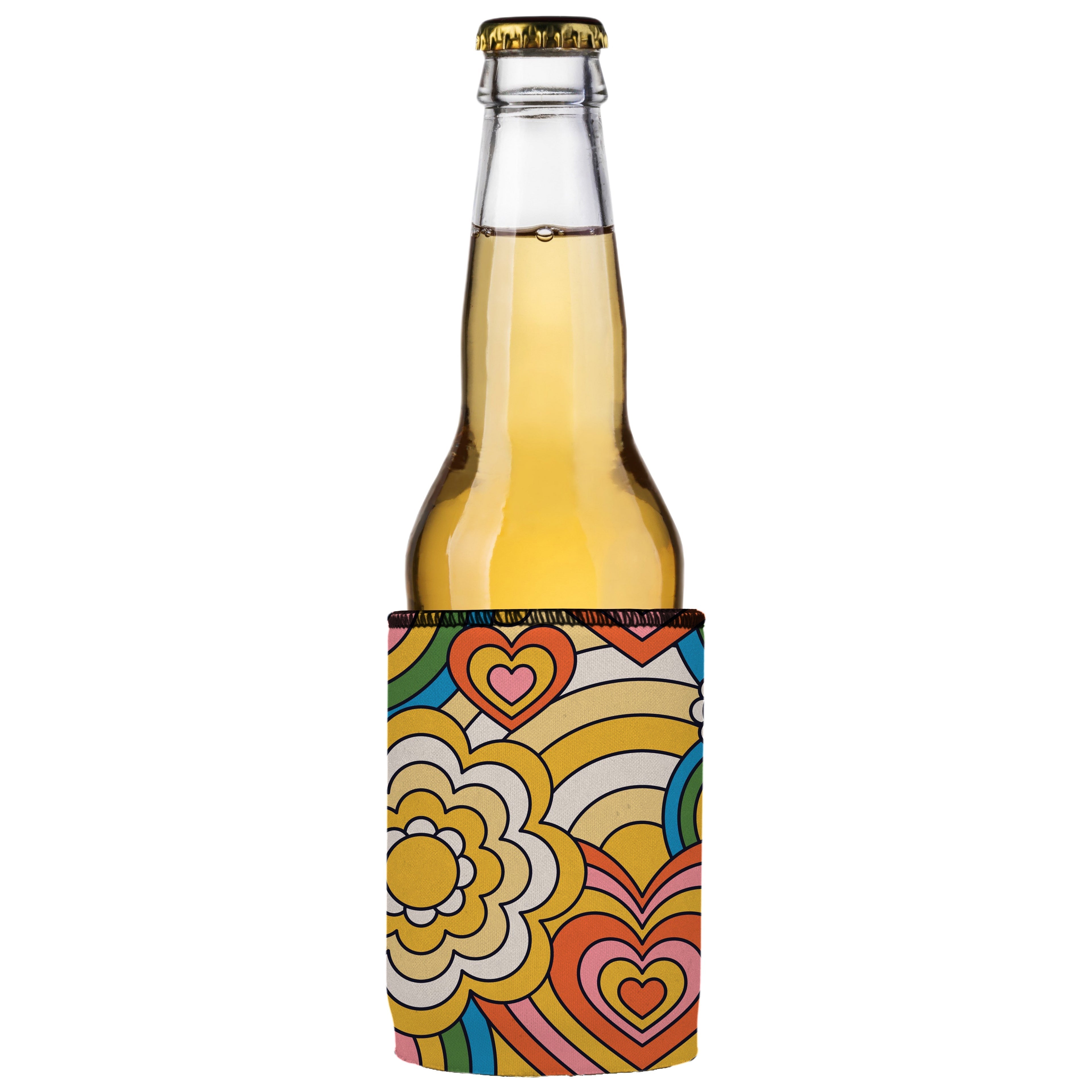 60s Hearts Stubby Cooler 2-Pack - Standard 4