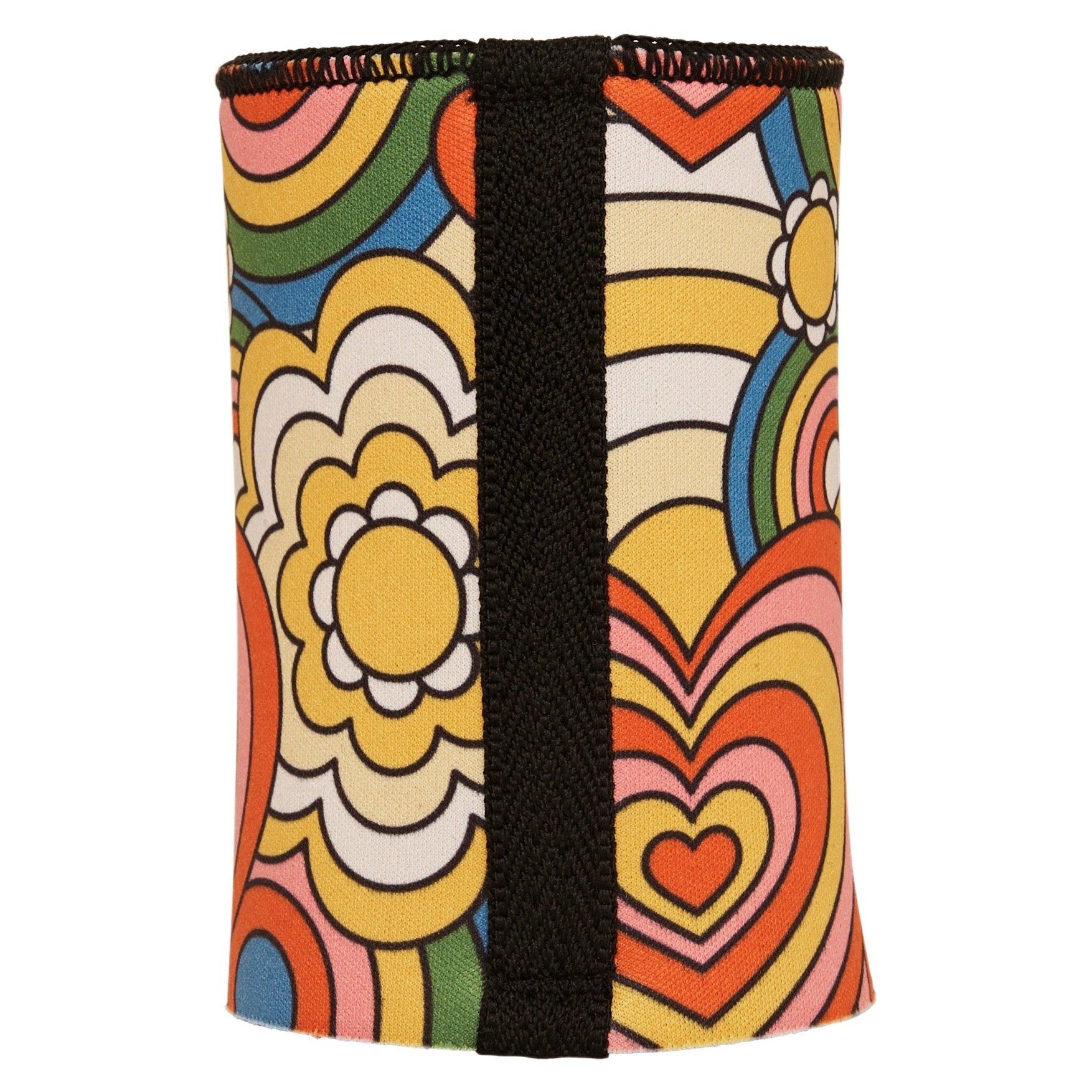 60s Hearts Stubby Cooler - Standard 4