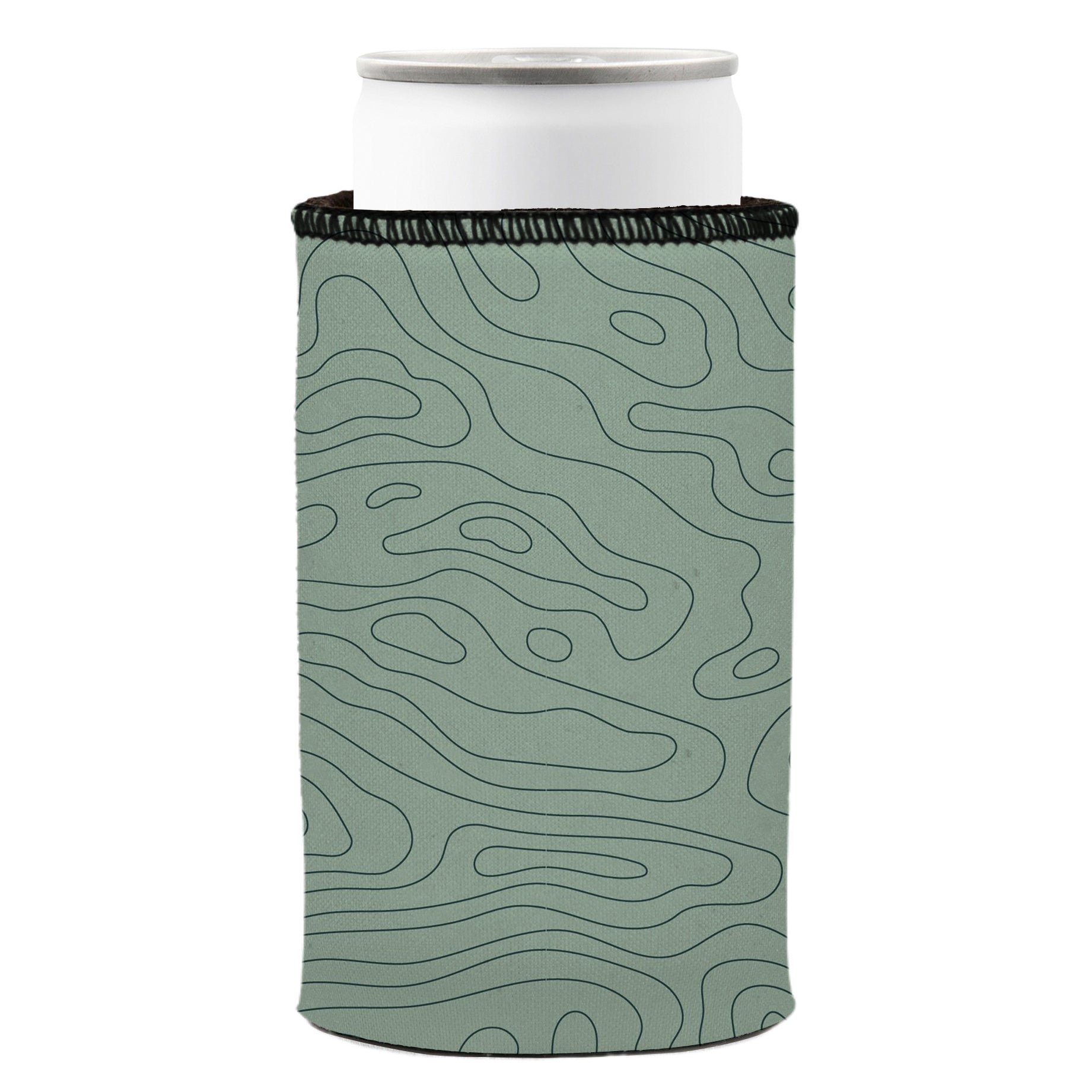Topographic Map Stubby Cooler - Standard 7