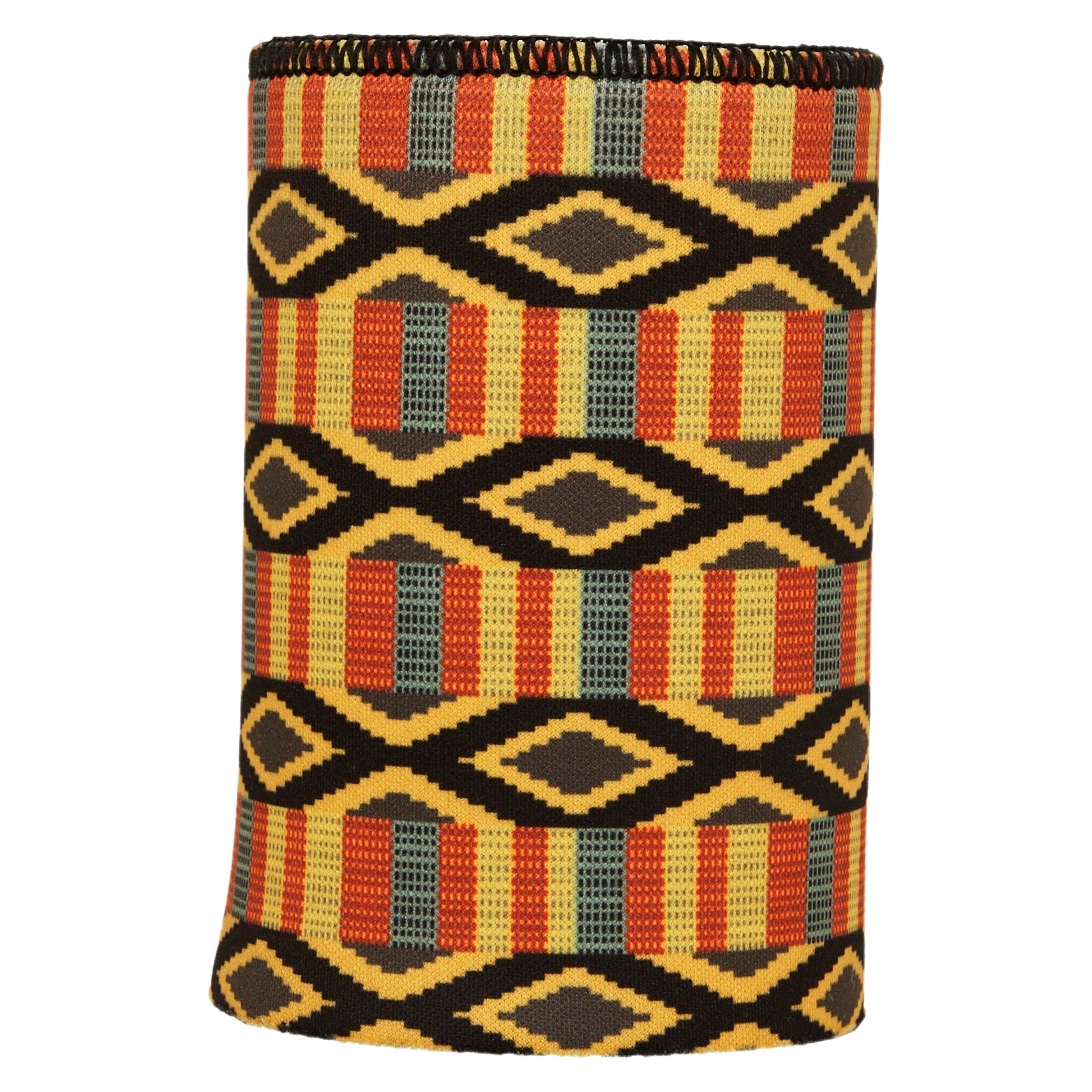 Ghana Kente Stubby Cooler - Standard 3