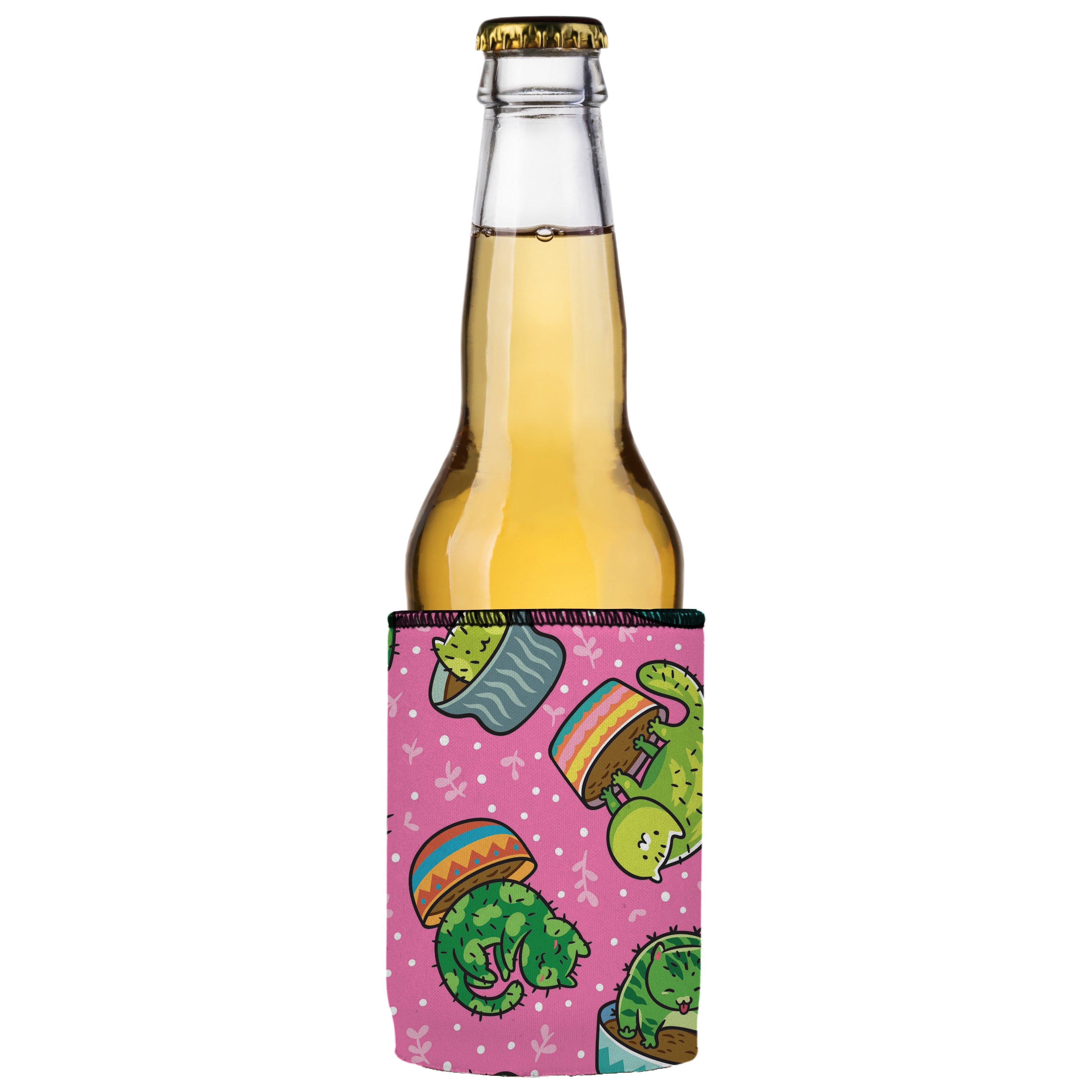 Cats in a Flowerpot Stubby Cooler 2-Pack - Standard 4