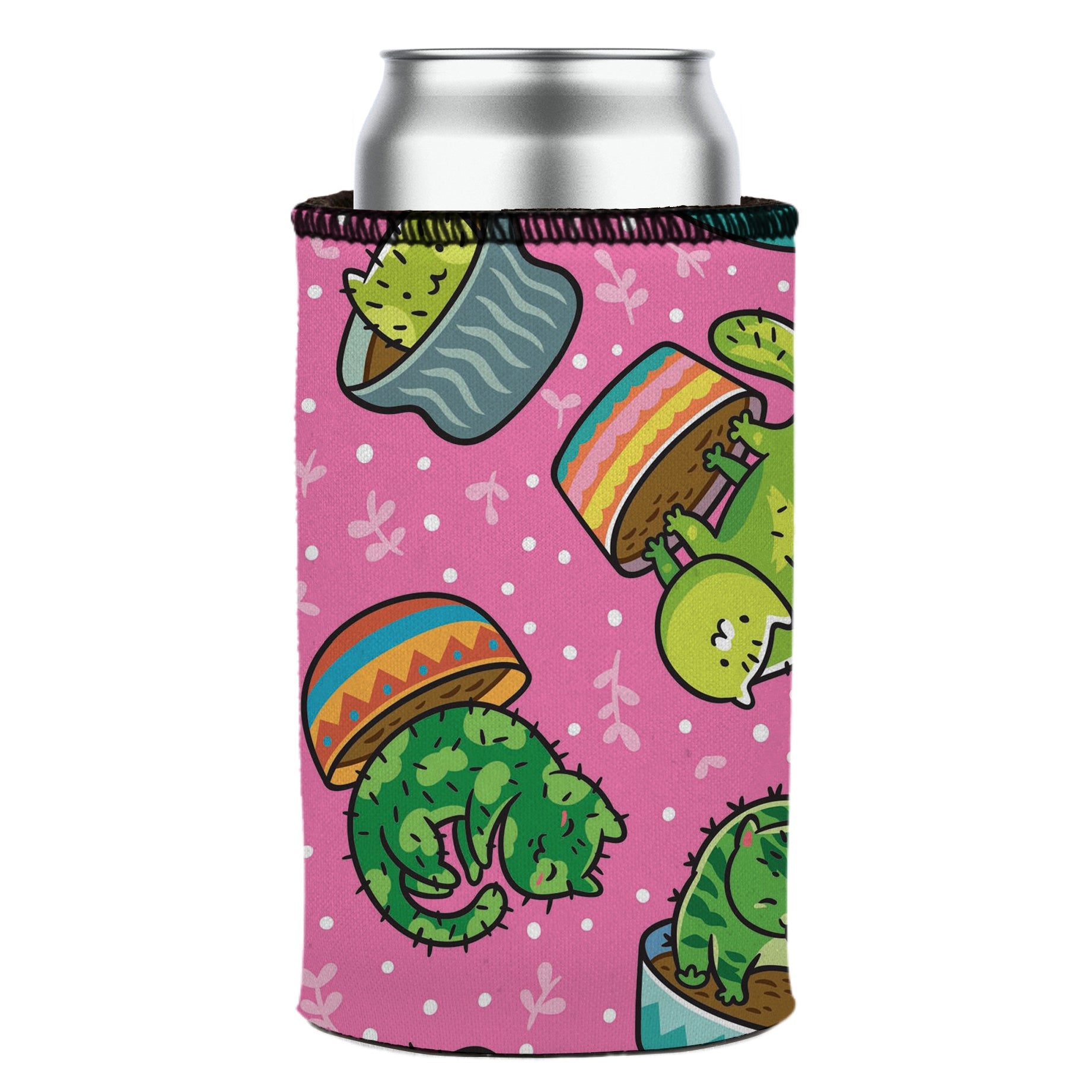 Cats in a Flowerpot Stubby Cooler - Standard 5