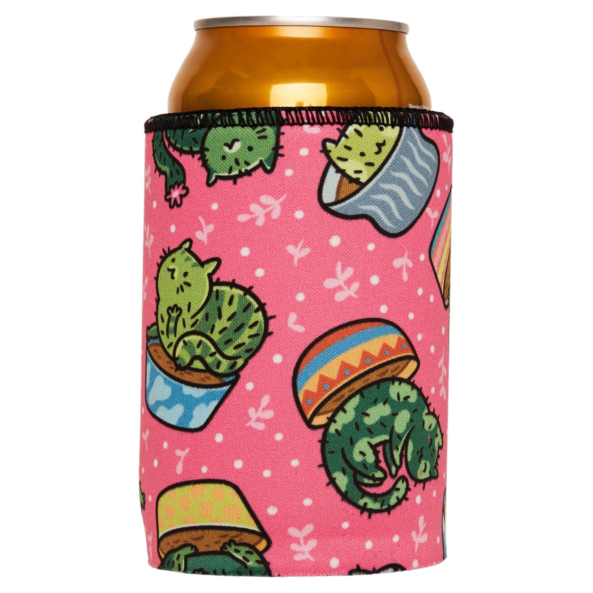 Cats in a Flowerpot Stubby Cooler - Standard 6