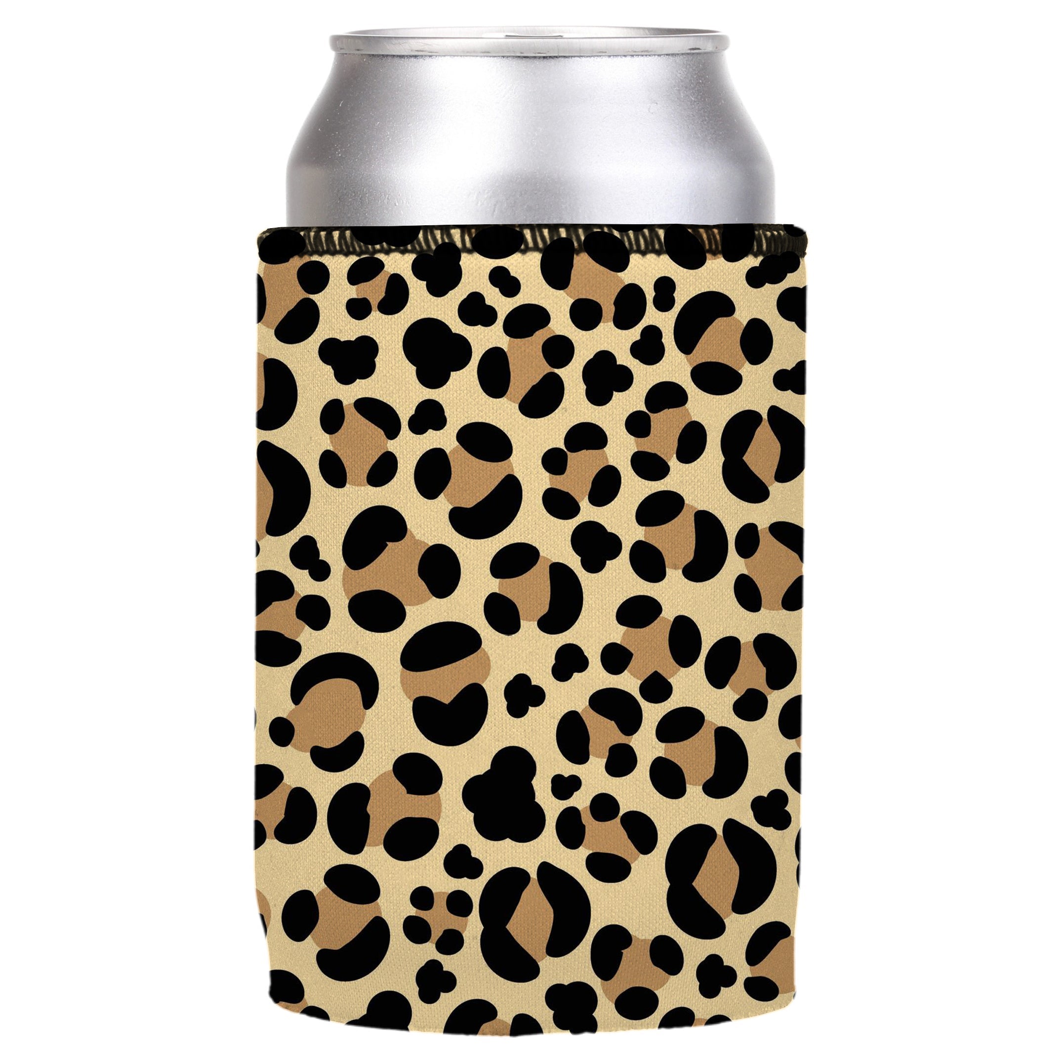 Leopard Print Stubby Cooler - Standard 5