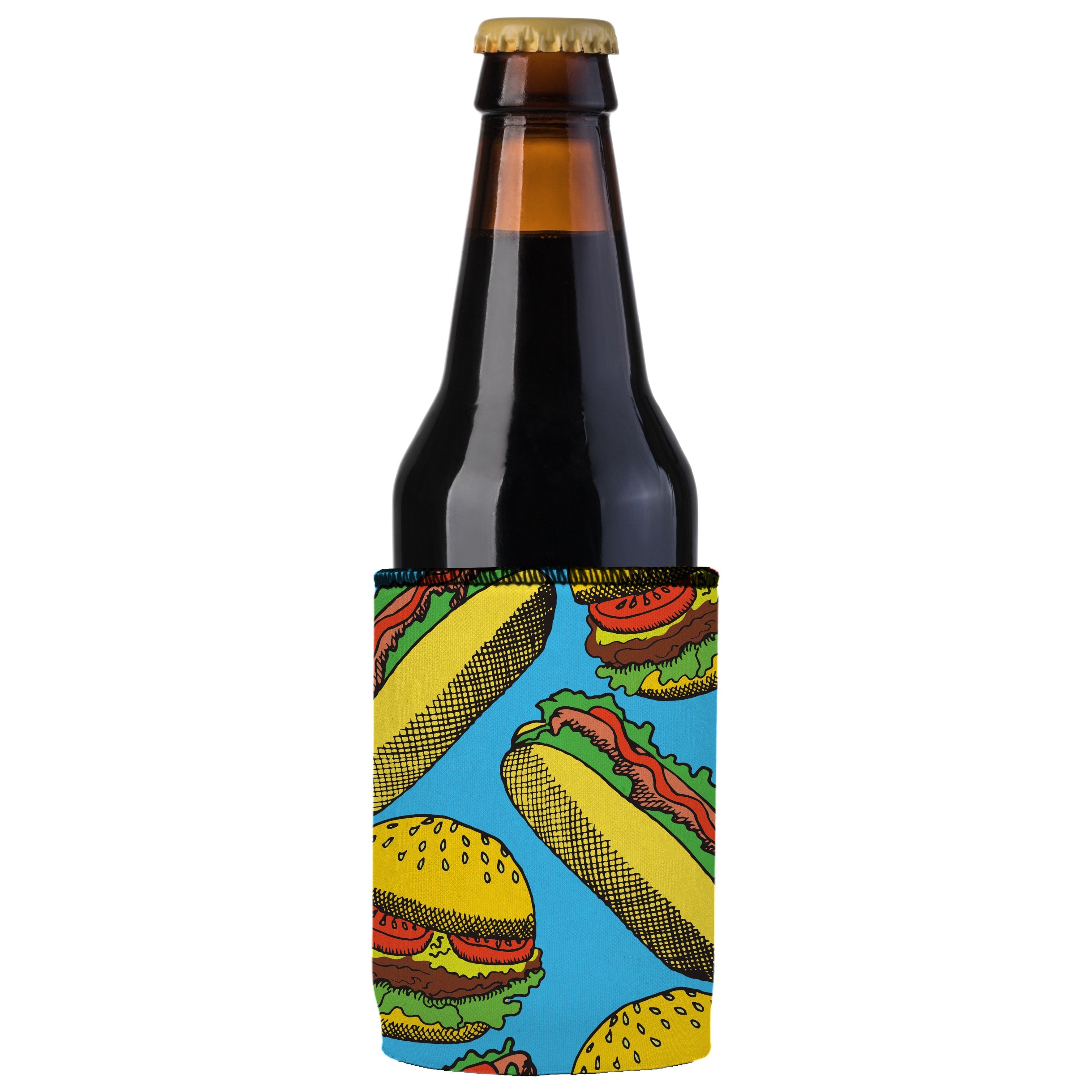 Hamburgers & Sandwiches Stubby Cooler 2-Pack - Standard 4