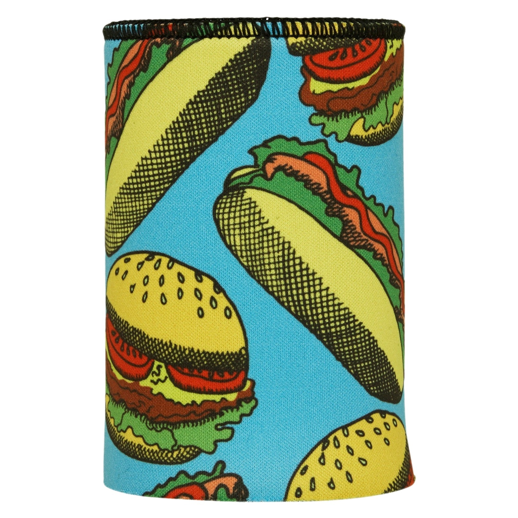 Hamburgers & Sandwiches Stubby Cooler - Standard 3