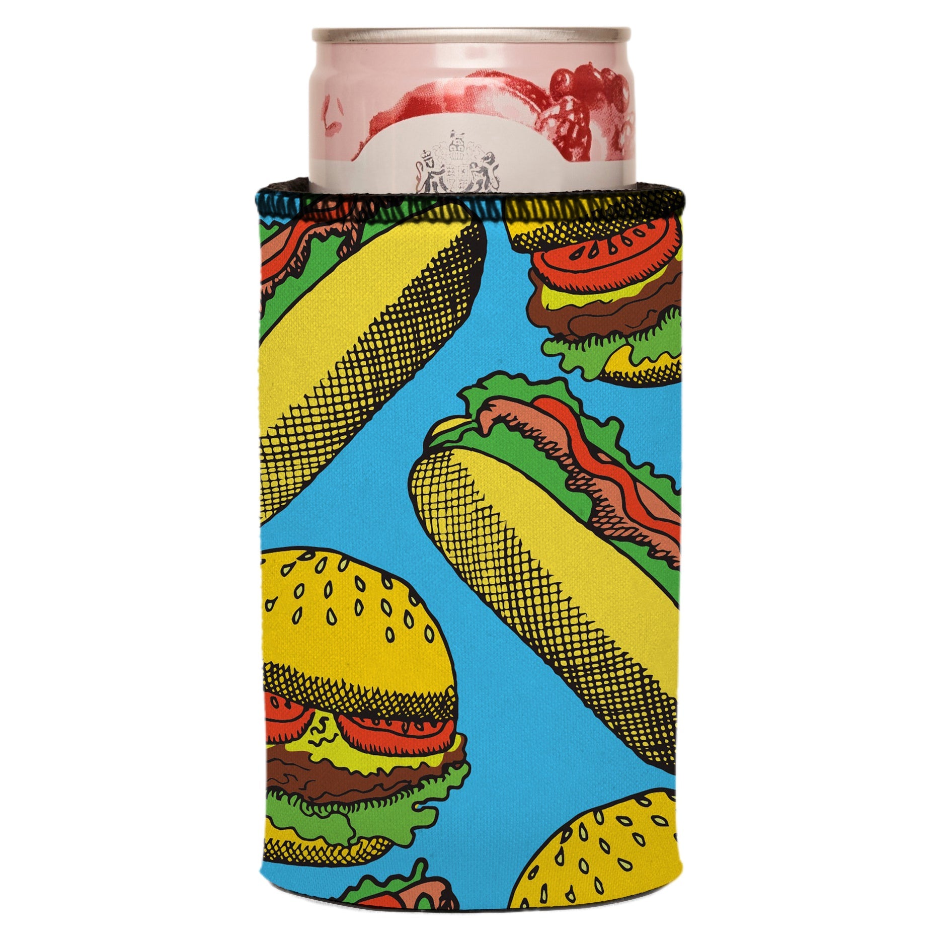 Hamburgers & Sandwiches Stubby Cooler - Standard 7