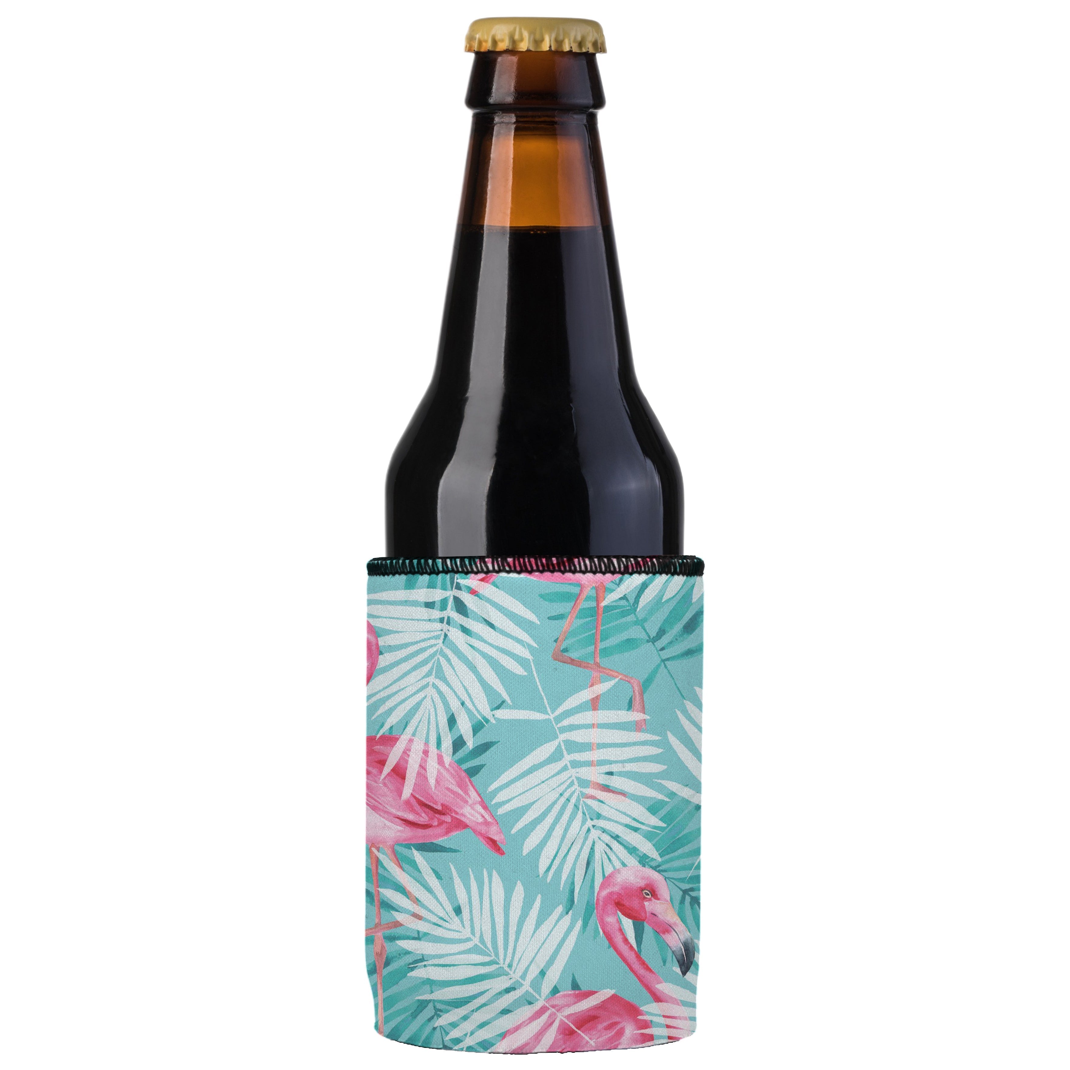 Pink Flamingos Stubby Cooler 2-Pack - Standard 3