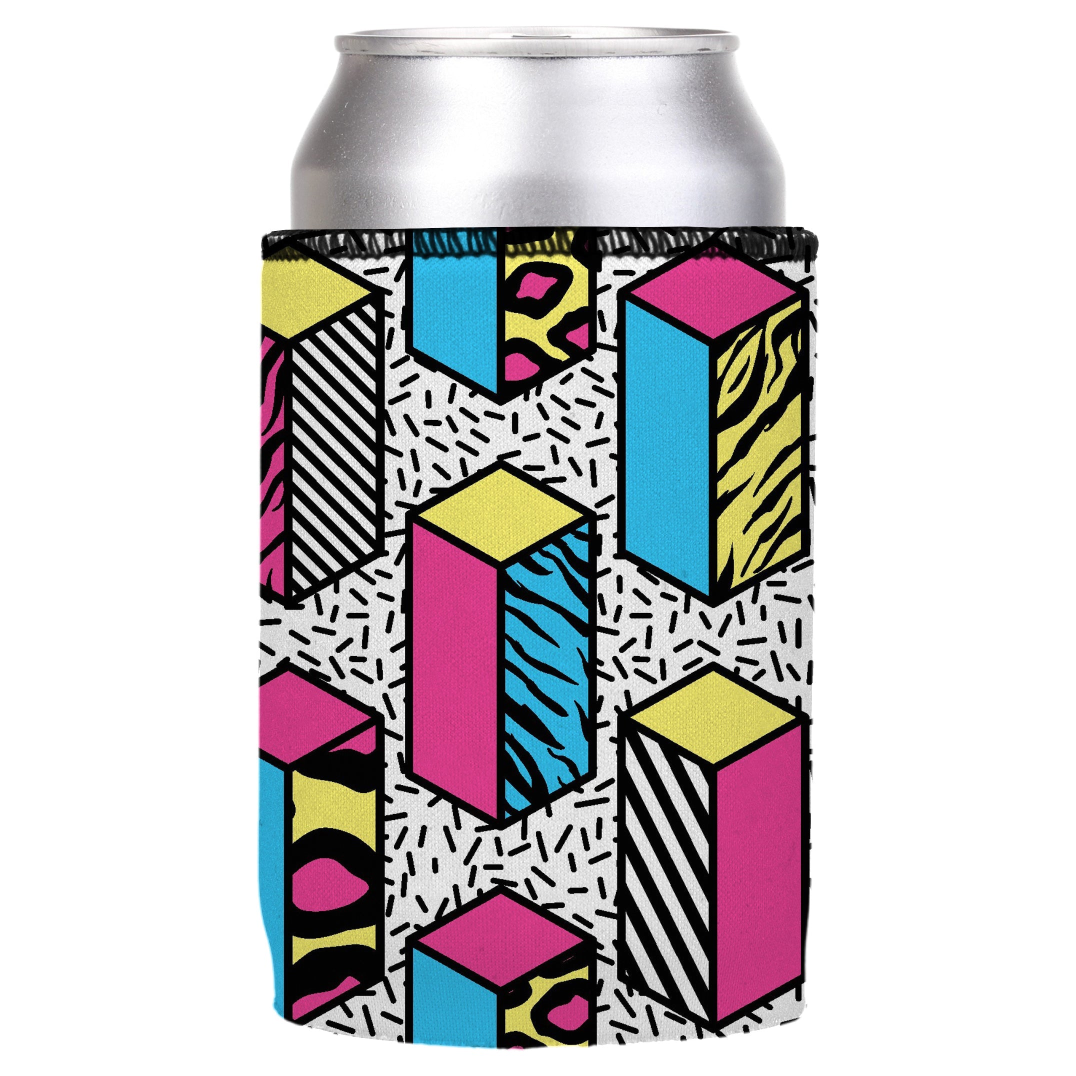 80s Allover Stubby Cooler - Standard 5
